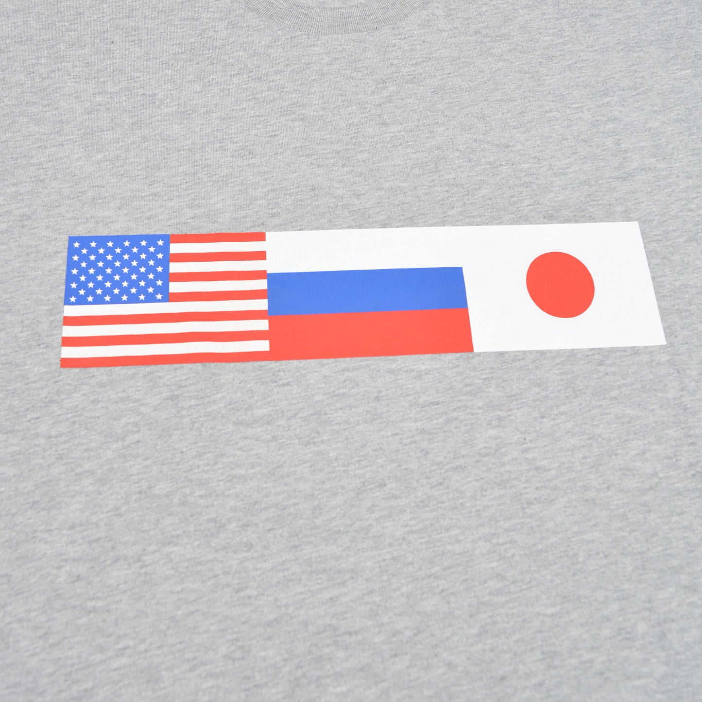 Gosha Rubchinskiy - A/W 2018 - flags t-shirt (grey) - size S