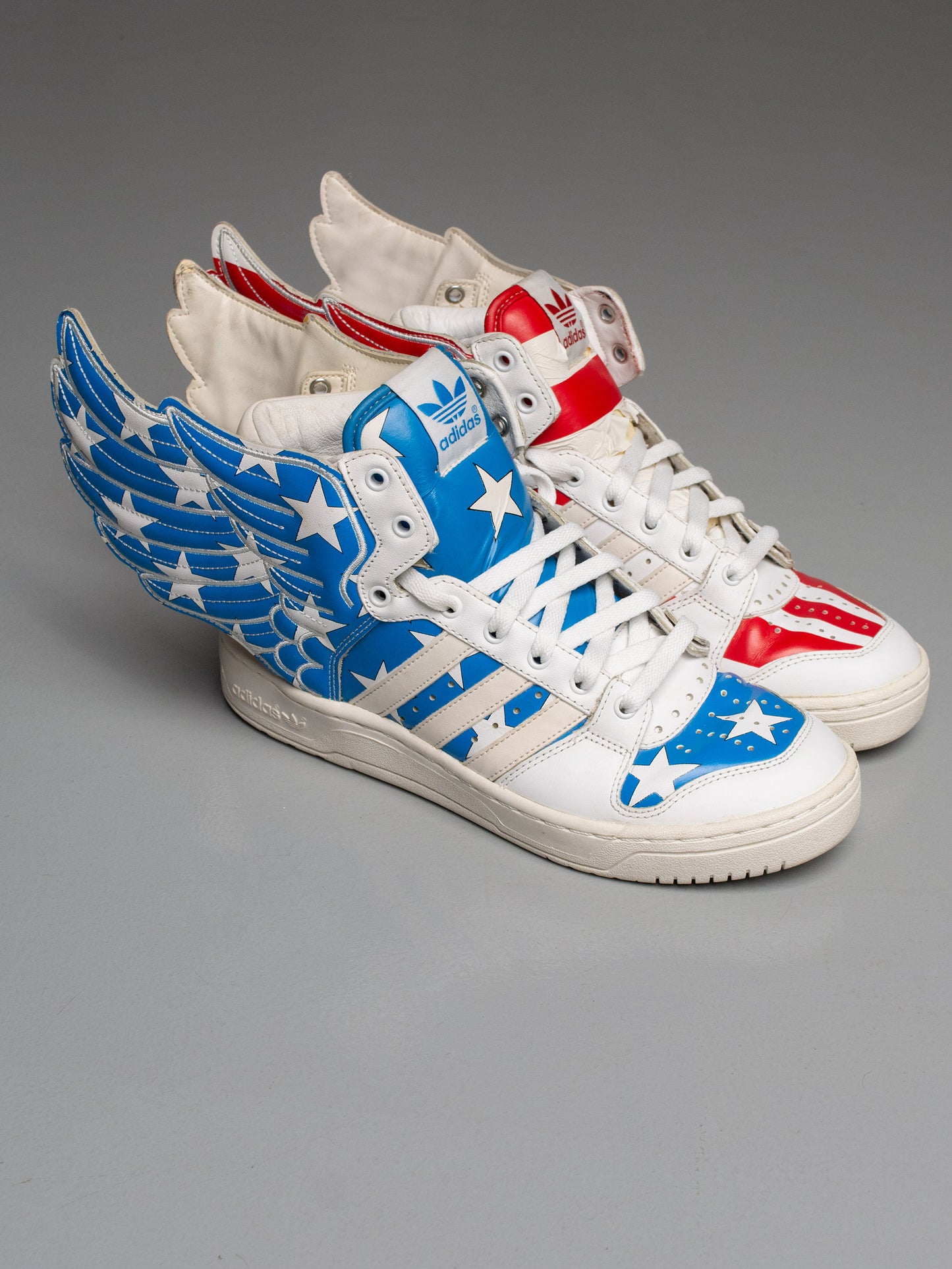 adidas Originals by Jeremy Scott S/S 2012 JS Wings 2.0 "Stars & Stripes" - size 41 1/3