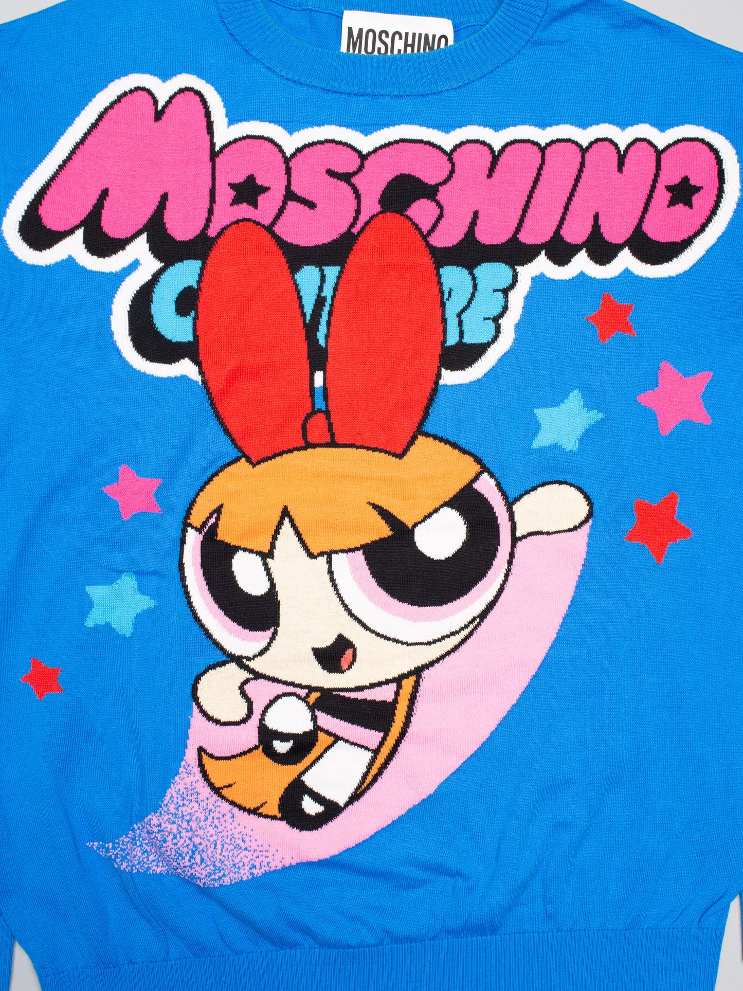 Moschino - S/S 2016 - The Powerpuff Girls Lolly sweater - women's size XS