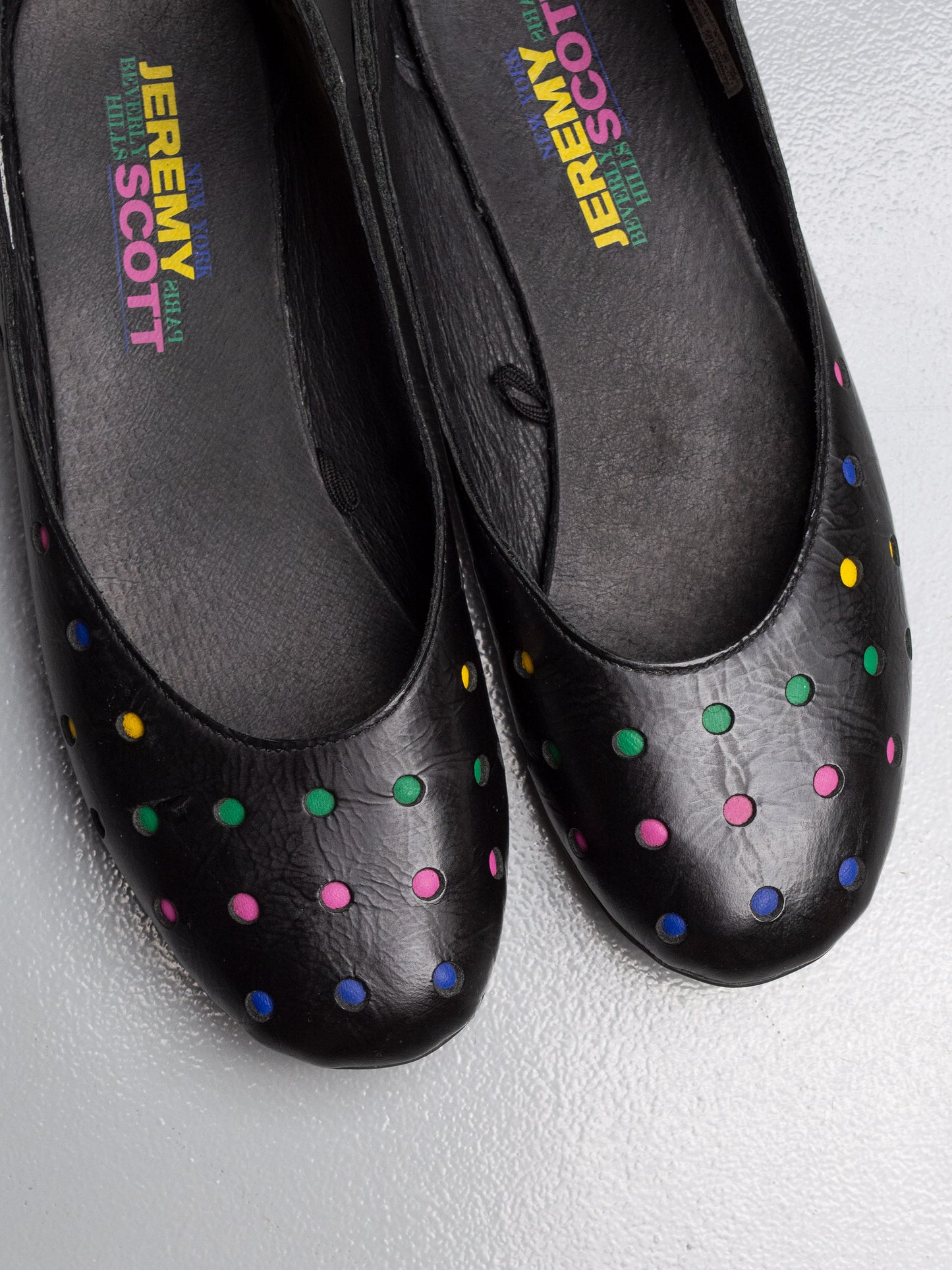 adidas Originals by Jeremy Scott S/S 2011 JS Wings Ballerina Polka Dot - size 39 1/3