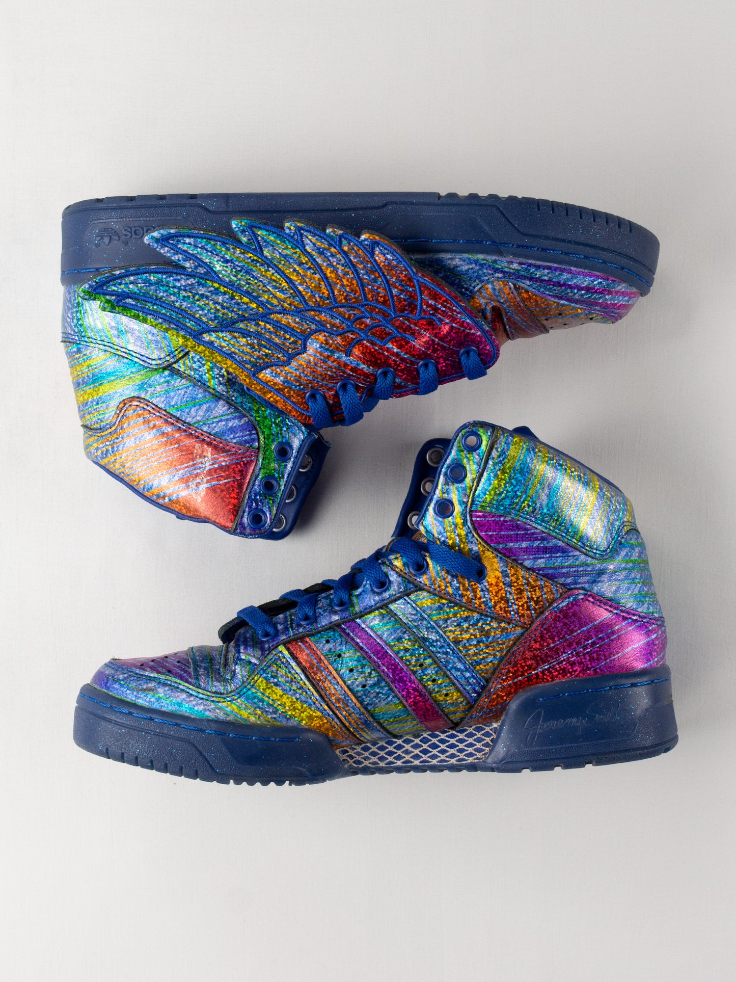 adidas Originals by Jeremy Scott - S/S 2013 - JS Wings "Hologram" - size 40 2/3