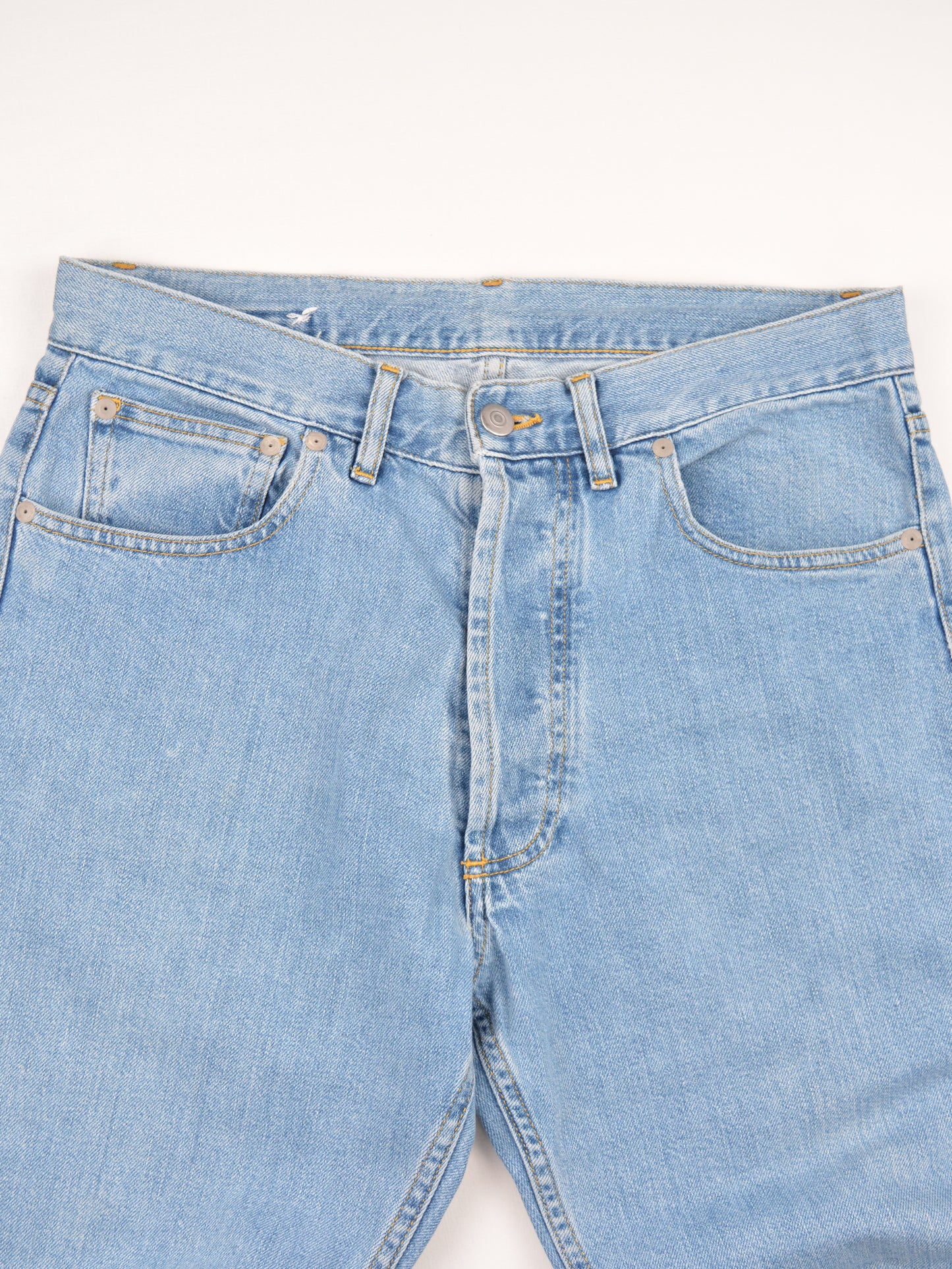 Maison Margiela - S/S 2020 - stone wash boyfriend jeans with trimmed edge - size 29