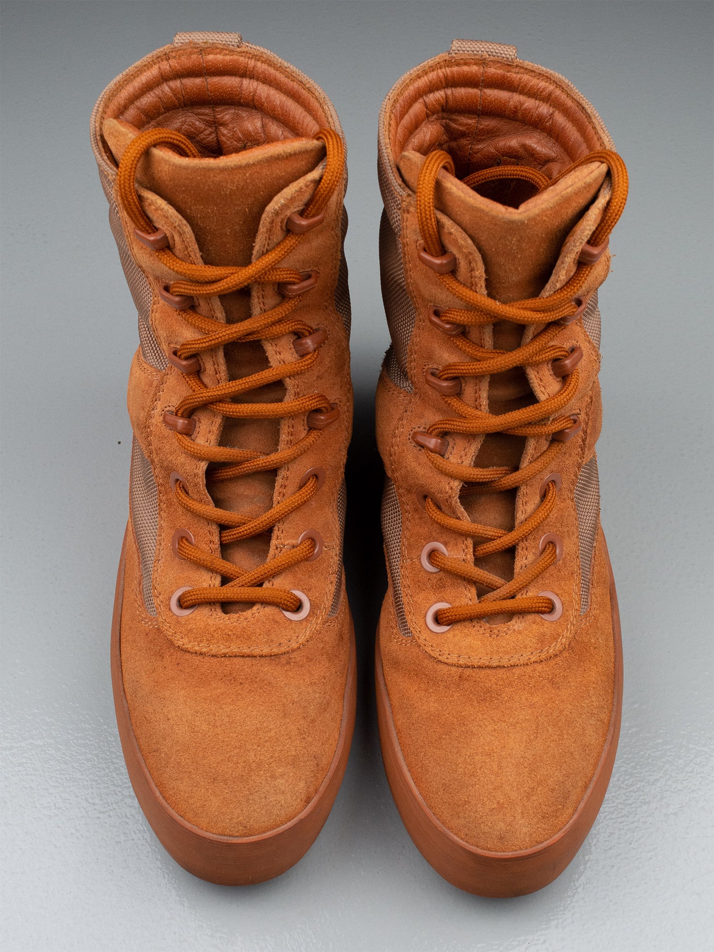 YEEZY Season 3 women's Burnt Sienna military boots - size 38