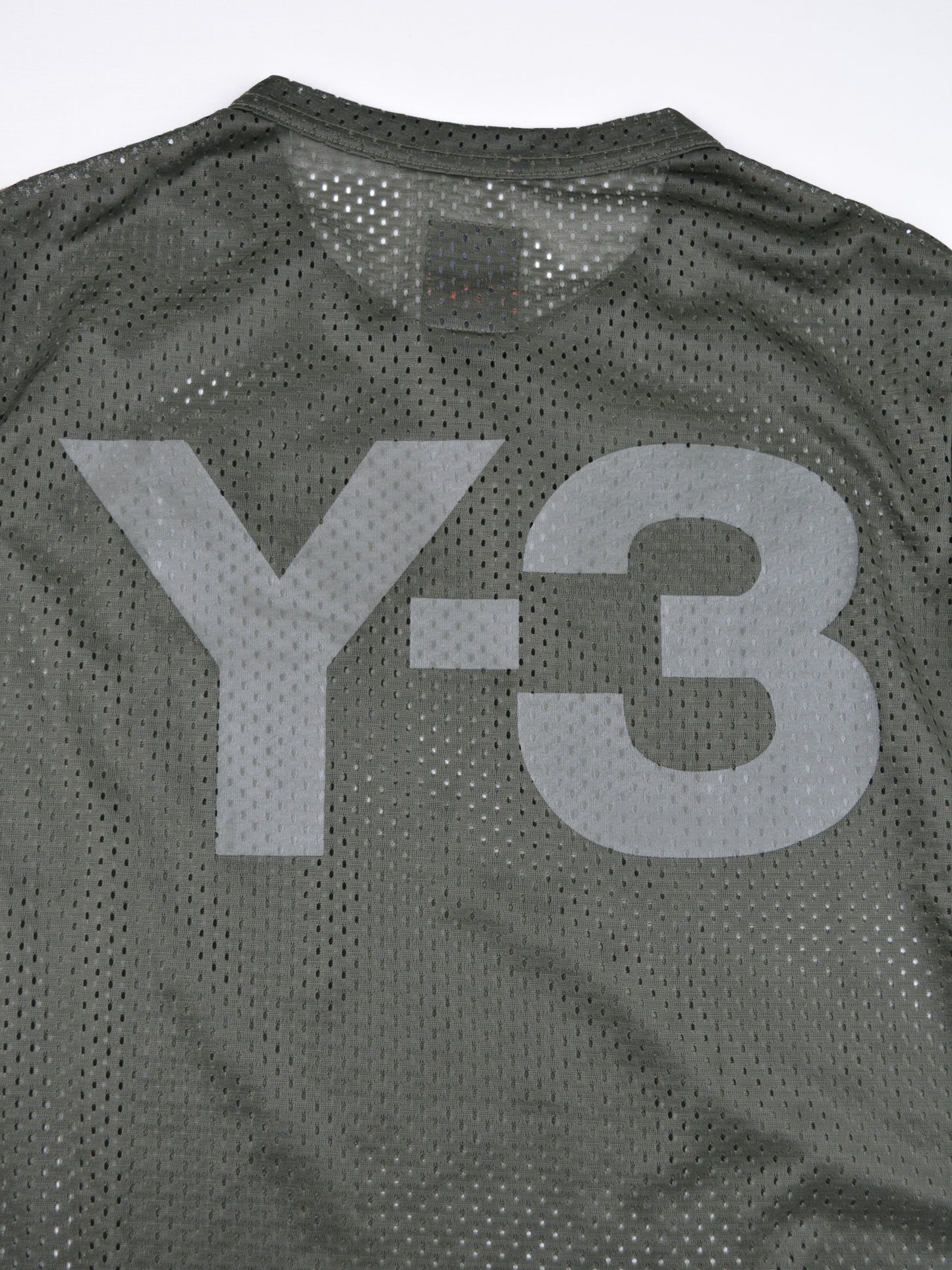 Y-3 - S/S 2003 - back logo jersey long-sleeve (green) - size S
