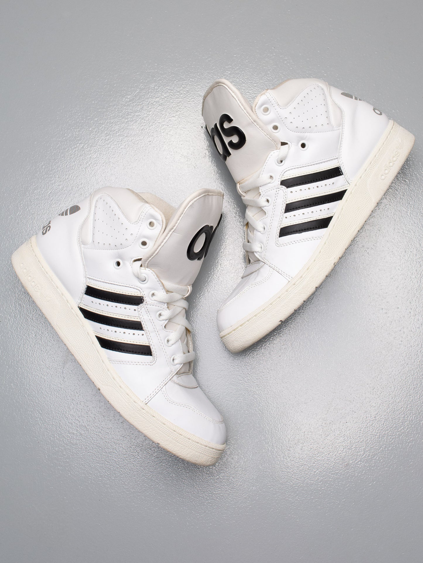 adidas Originals by Jeremy Scott S/S 2012 JS Instinct Hi (white) - size 45 1/3