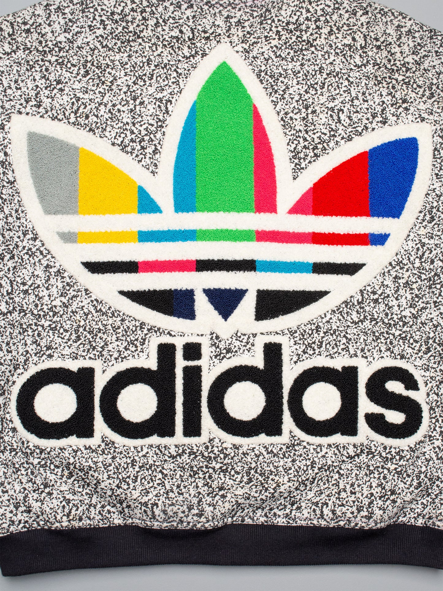 adidas Originals by Jeremy Scott - A/W 2009 - (sample) TV varsity jacket - size M