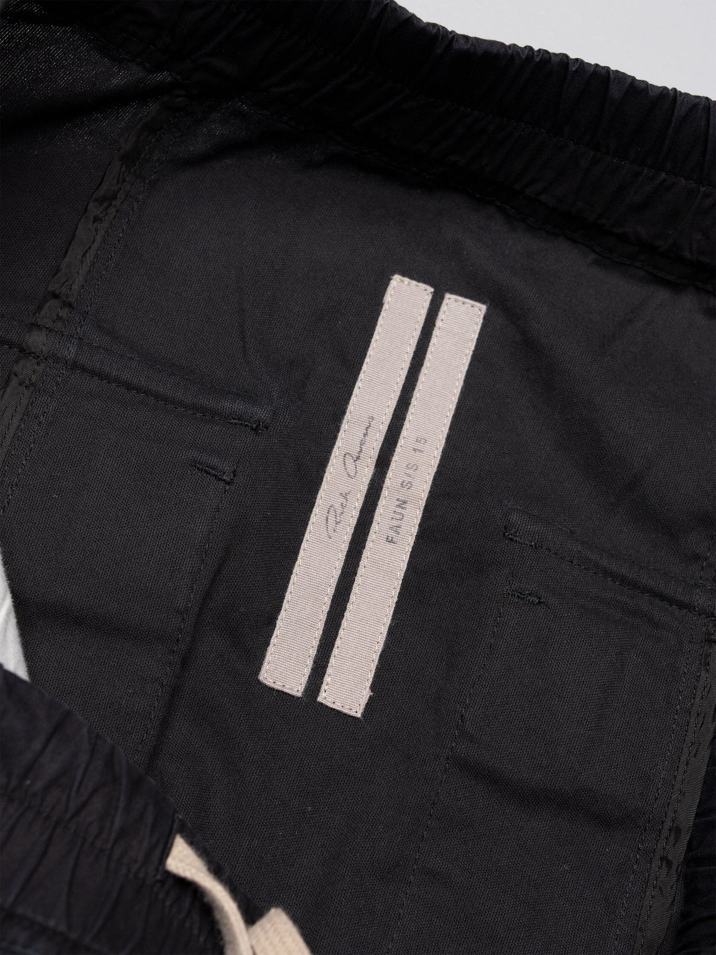 Rick Owens - S/S 2015 - cotton shorts - men's size 46