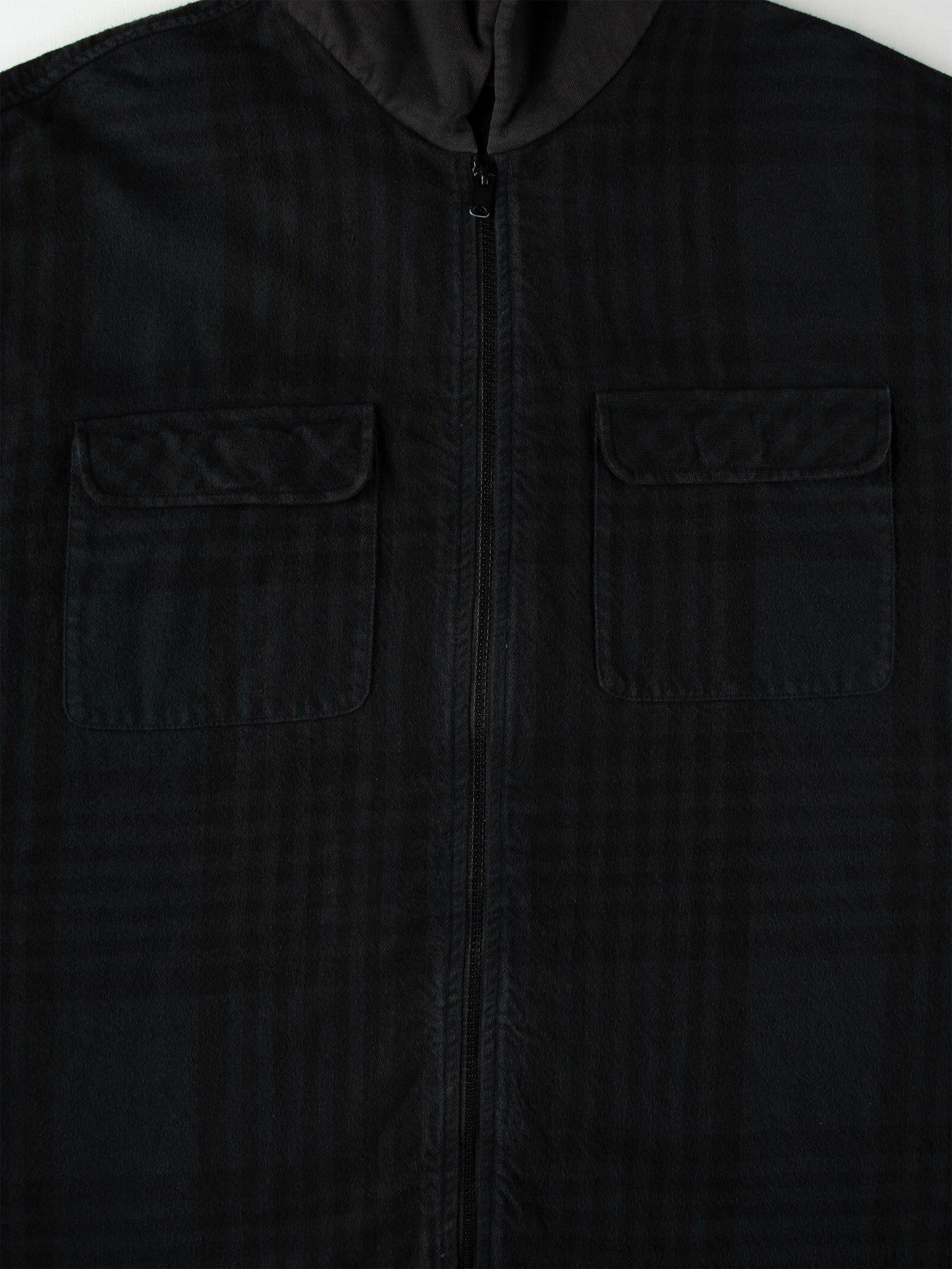 YEEZY - 2017 - Yeezy Supply oversized flannel overshirt with hood - size L