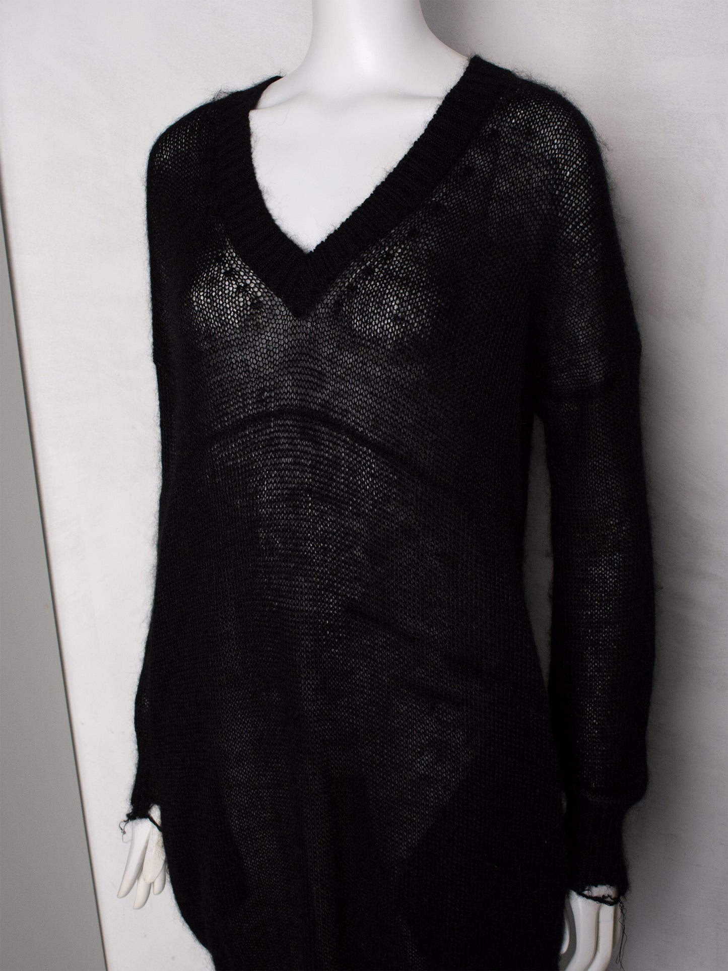 Junya Watanabe A/W 2011 oversized mohair sweater - size S