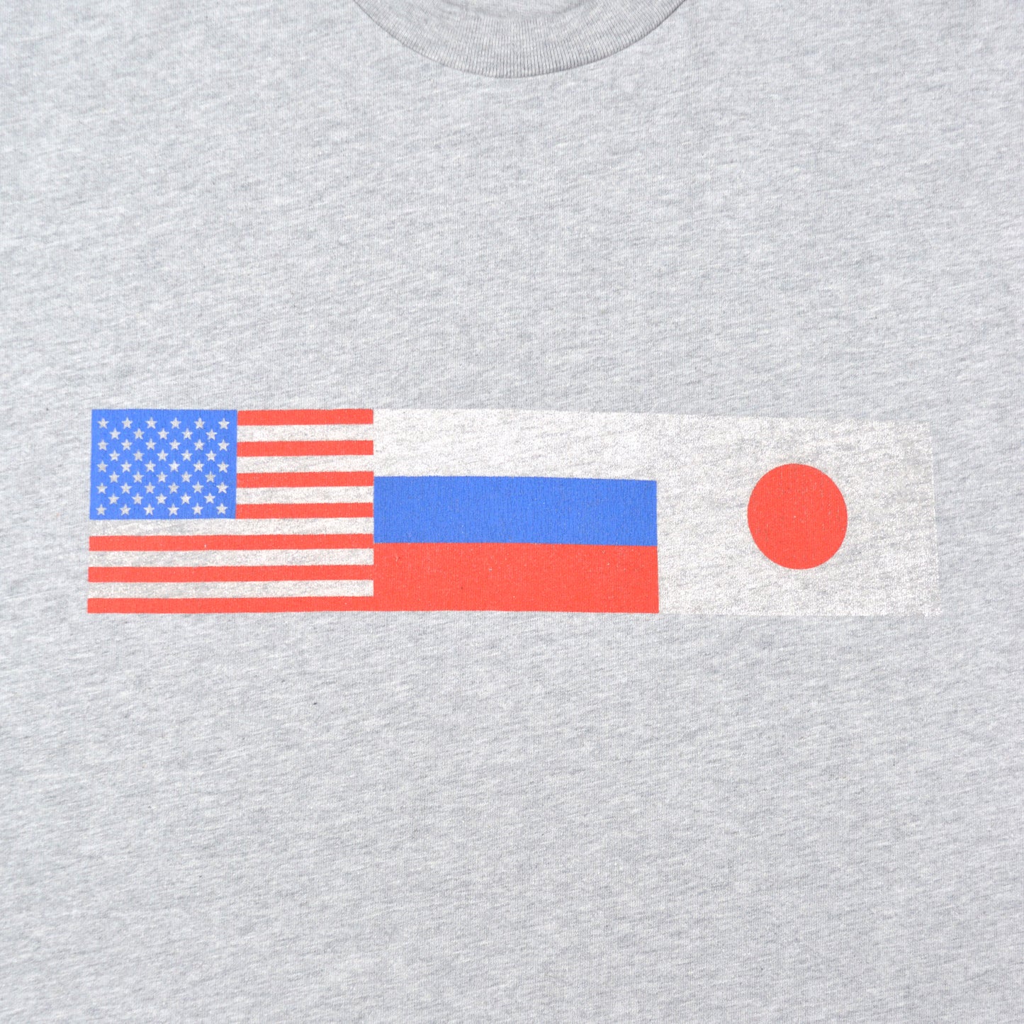 Gosha Rubchinskiy - A/W 2018 - flags t-shirt (grey) - size M