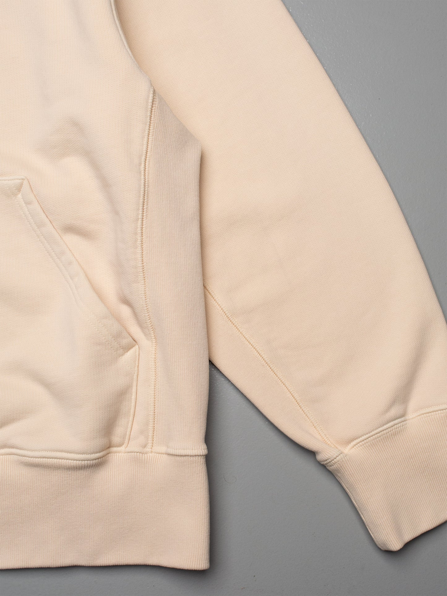 YEEZY Season 4 (2017) - Light Sand zip-up hoodie - size S