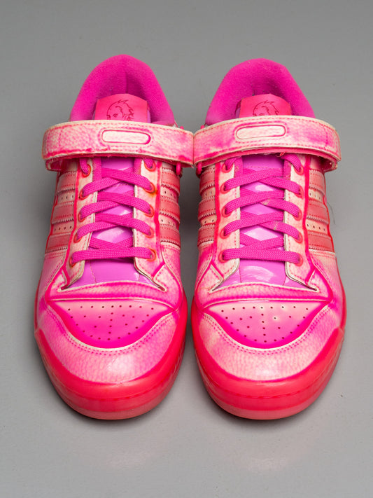 adidas Originals X Jeremy Scott 2021 JS Forum Dipped Low "Solar Pink" - size 44