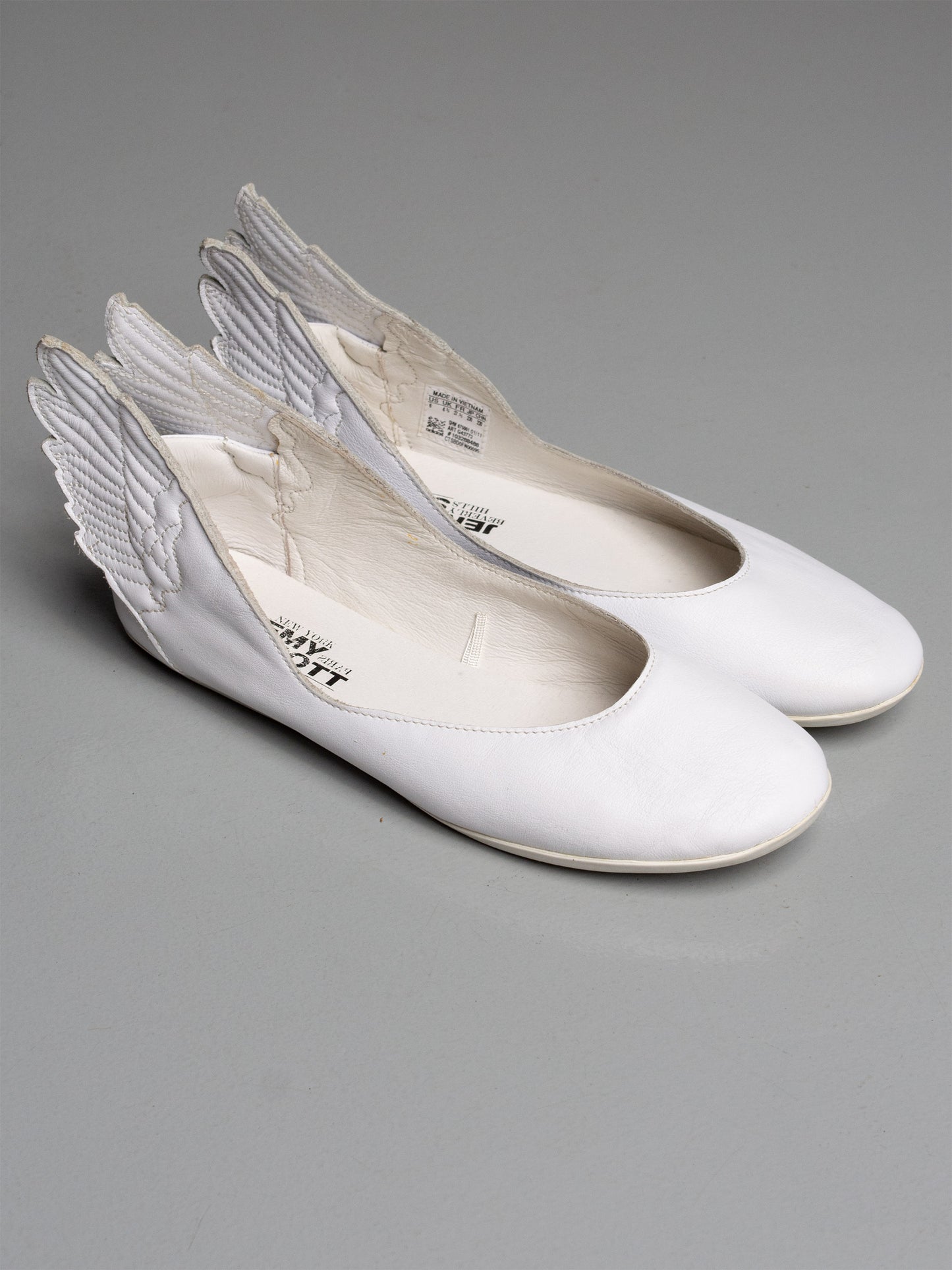 adidas Originals by Jeremy Scott S/S 2011 JS Wings Ballerinas (white) - size 37 1/3