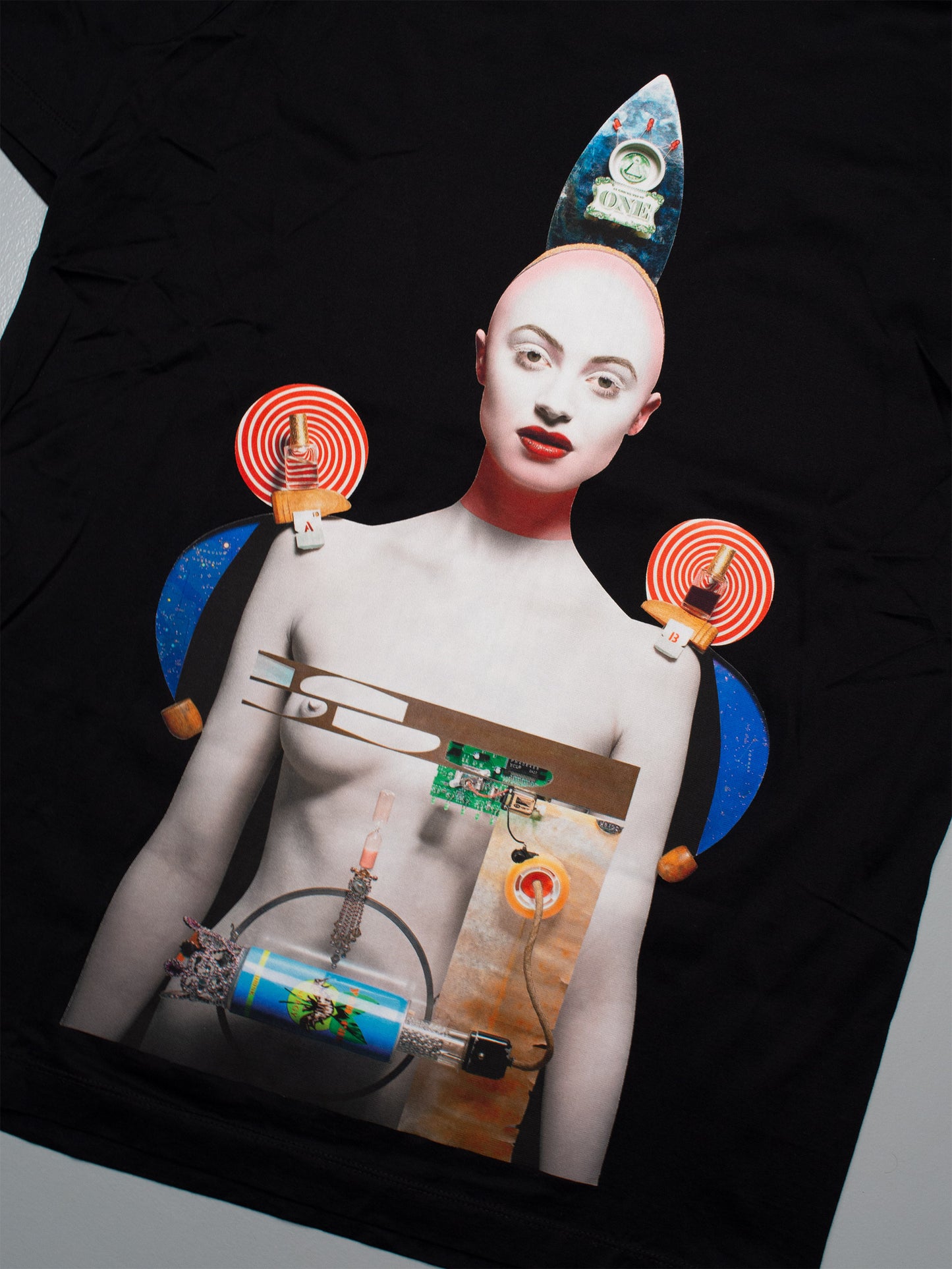 Juun.J X alexandfelix S/S 2013 "13 Queens" Queen Rocket t-shirt - size 48