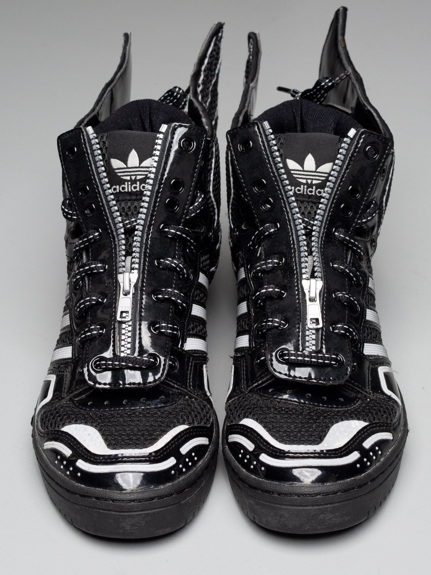 adidas Originals by Jeremy Scott 2015 JS Wings 2.0 Mesh (black) - size 42 2/3