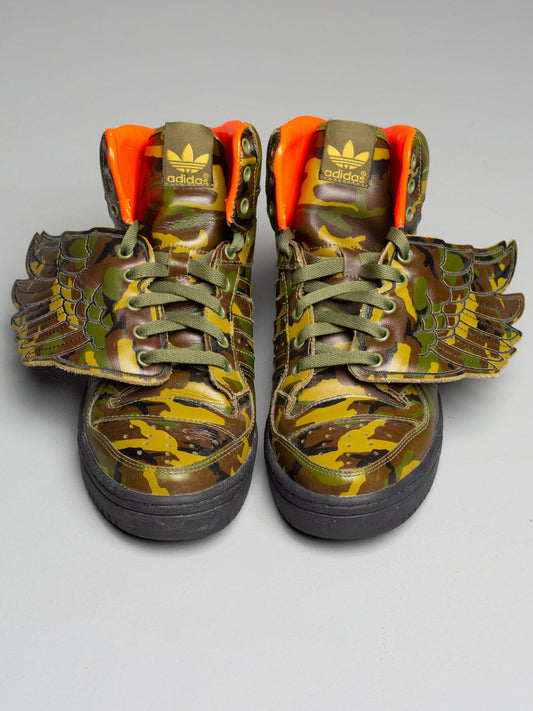 adidas Originals by Jeremy Scott A/W 2011 JS Wings Camo - size 39 1/3