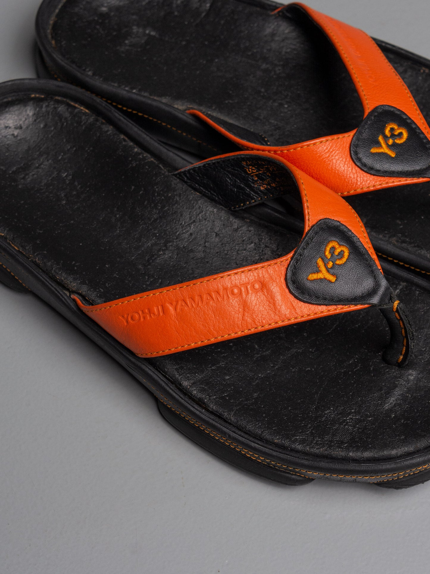 Y-3 S/S 2005 flip flops - size 5