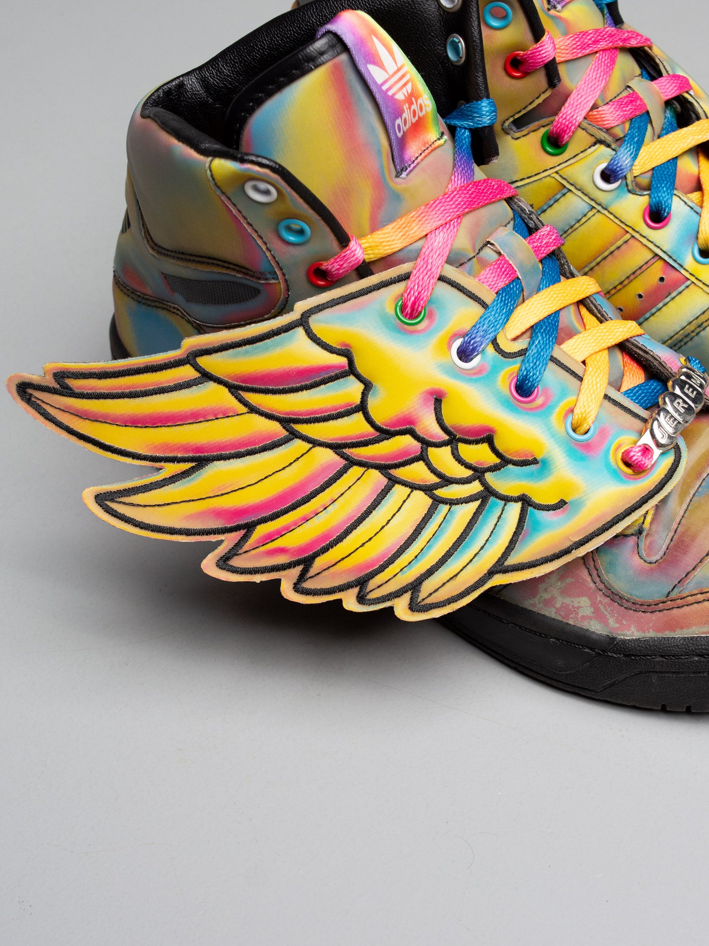adidas Originals by Jeremy Scott S/S 2010 JS Wings "Rainbow" - size 42