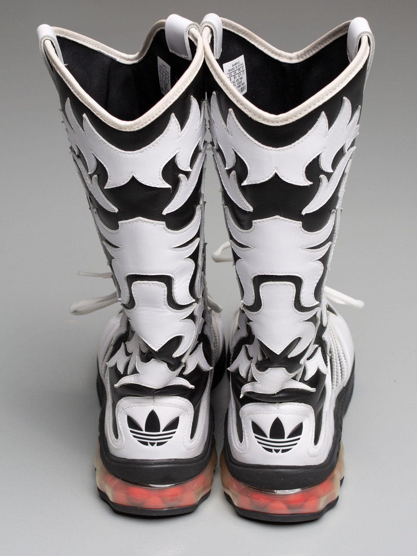 (sample) adidas Originals by Jeremy Scott S/S 2012 JS Mega Softcell Cowboy Boot - size 42 2/3