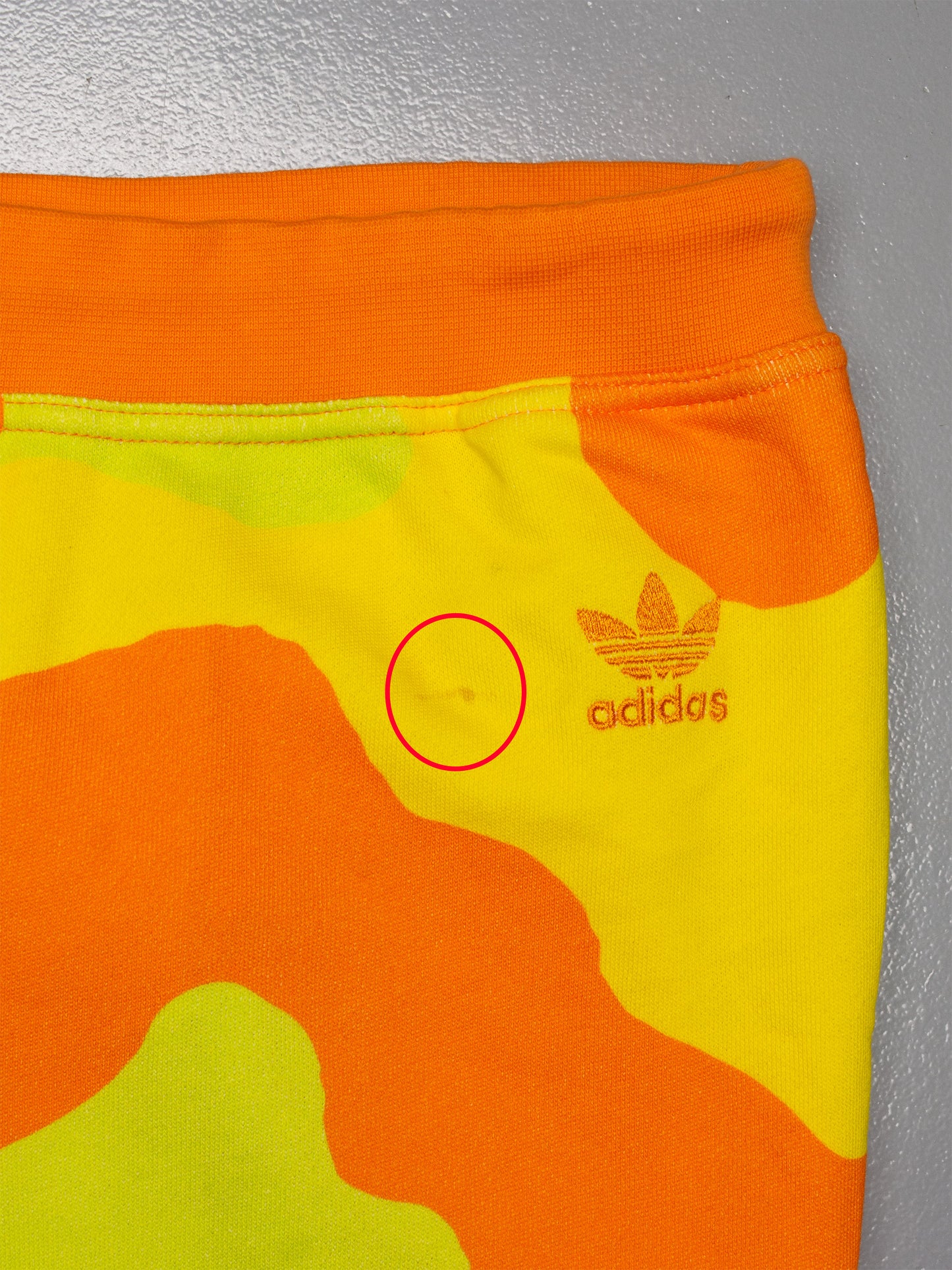 adidas Originals by Jeremy Scott A/W 2013 Neon Camo Sweat Pant - men's size L