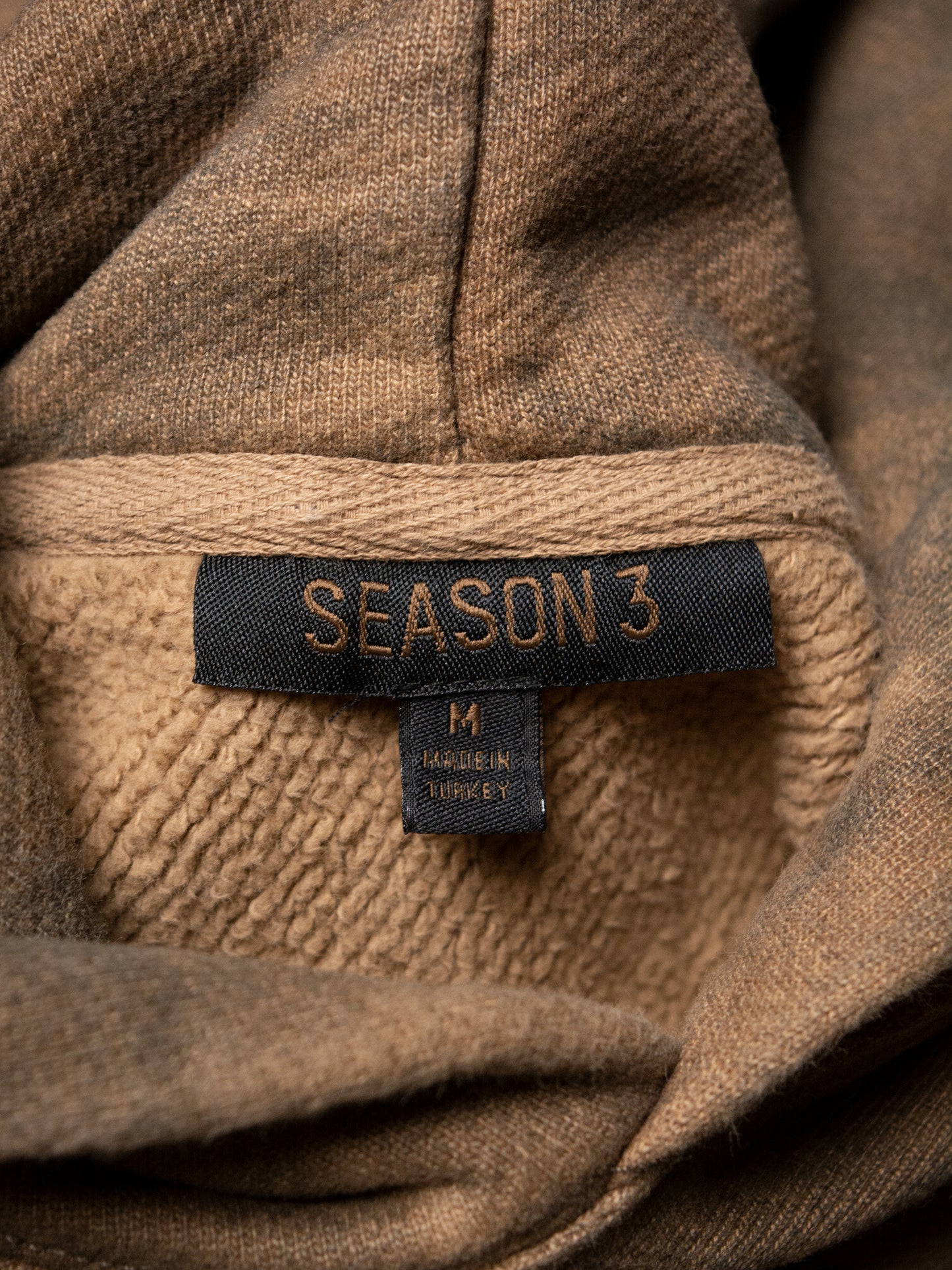 YEEZY Season 3 (2016) - camo fleece hoodie - size M