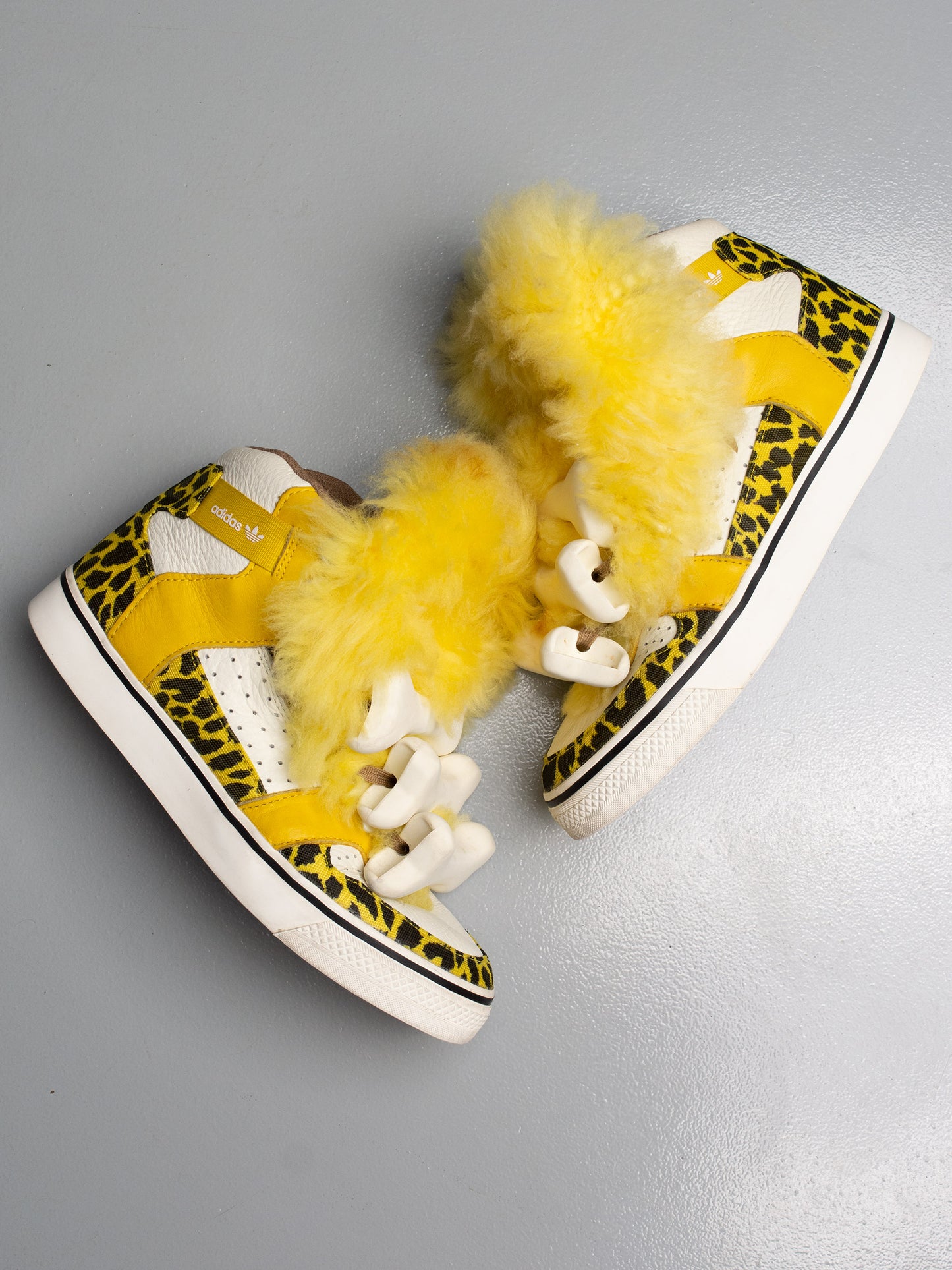 adidas Originals by Jeremy Scott S/S 2015 JS Bones Fur - size 38