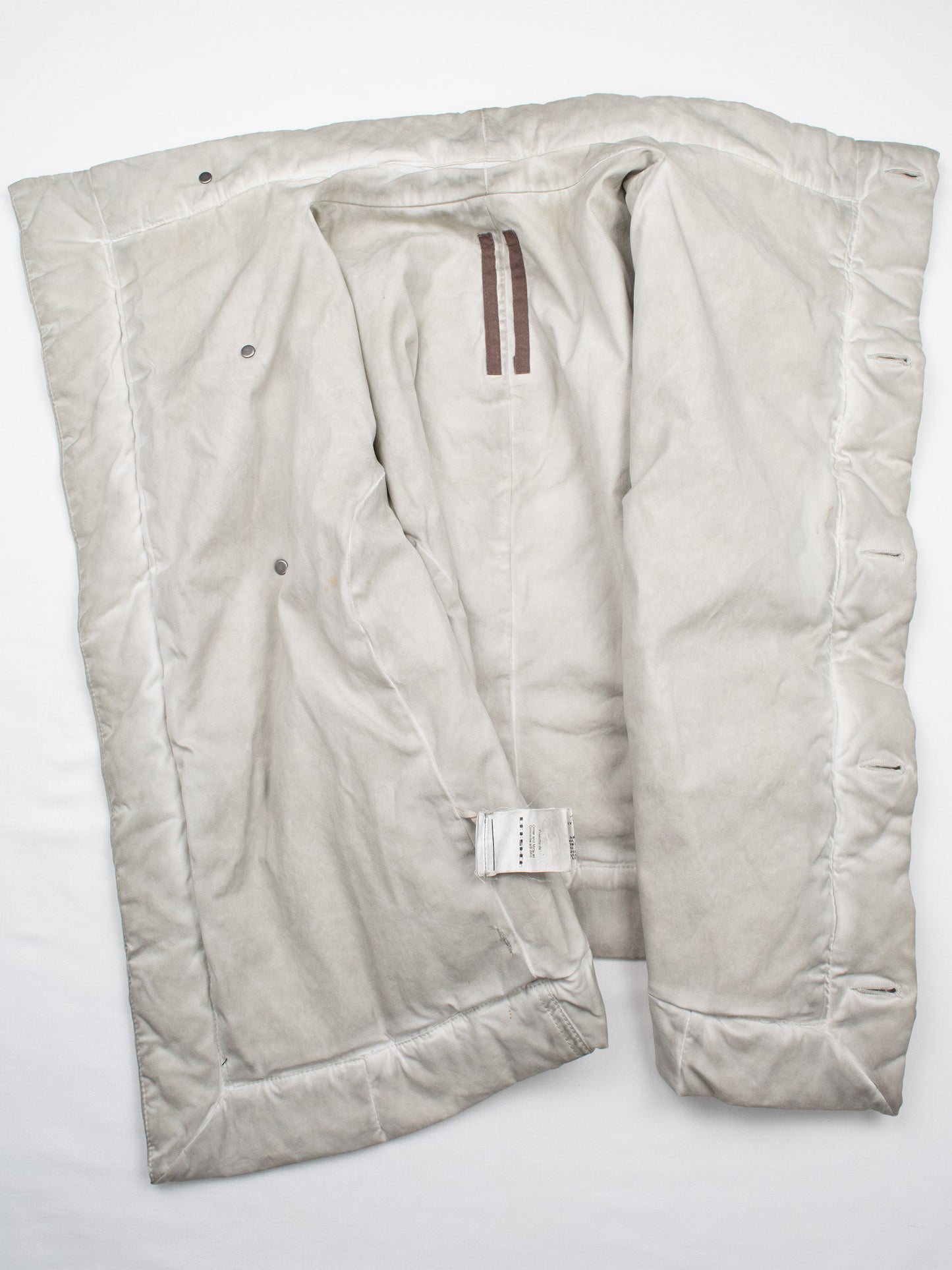 Rick Owens DRKSHDW - women's puffer vest - size L