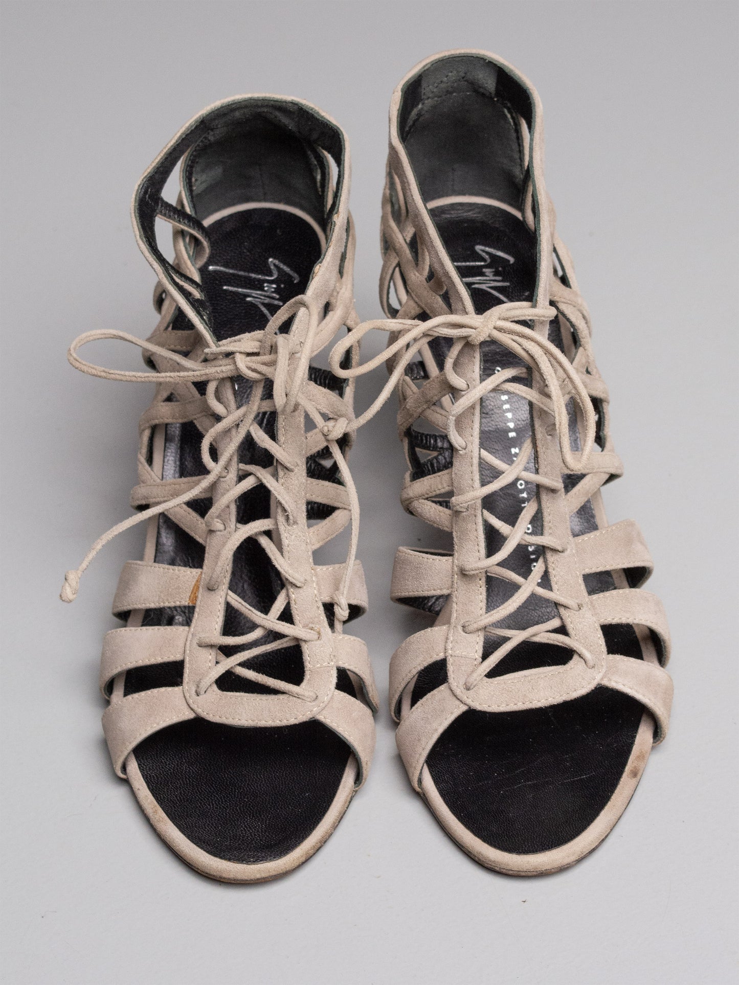 Giuseppe Zanotti suede heels - size 39