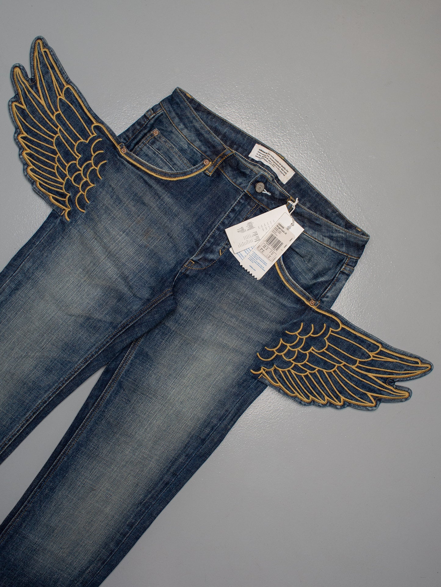 adidas Originals by Jeremy Scott A/W 2011 Wings Cupie JS skinny jeans - size 29