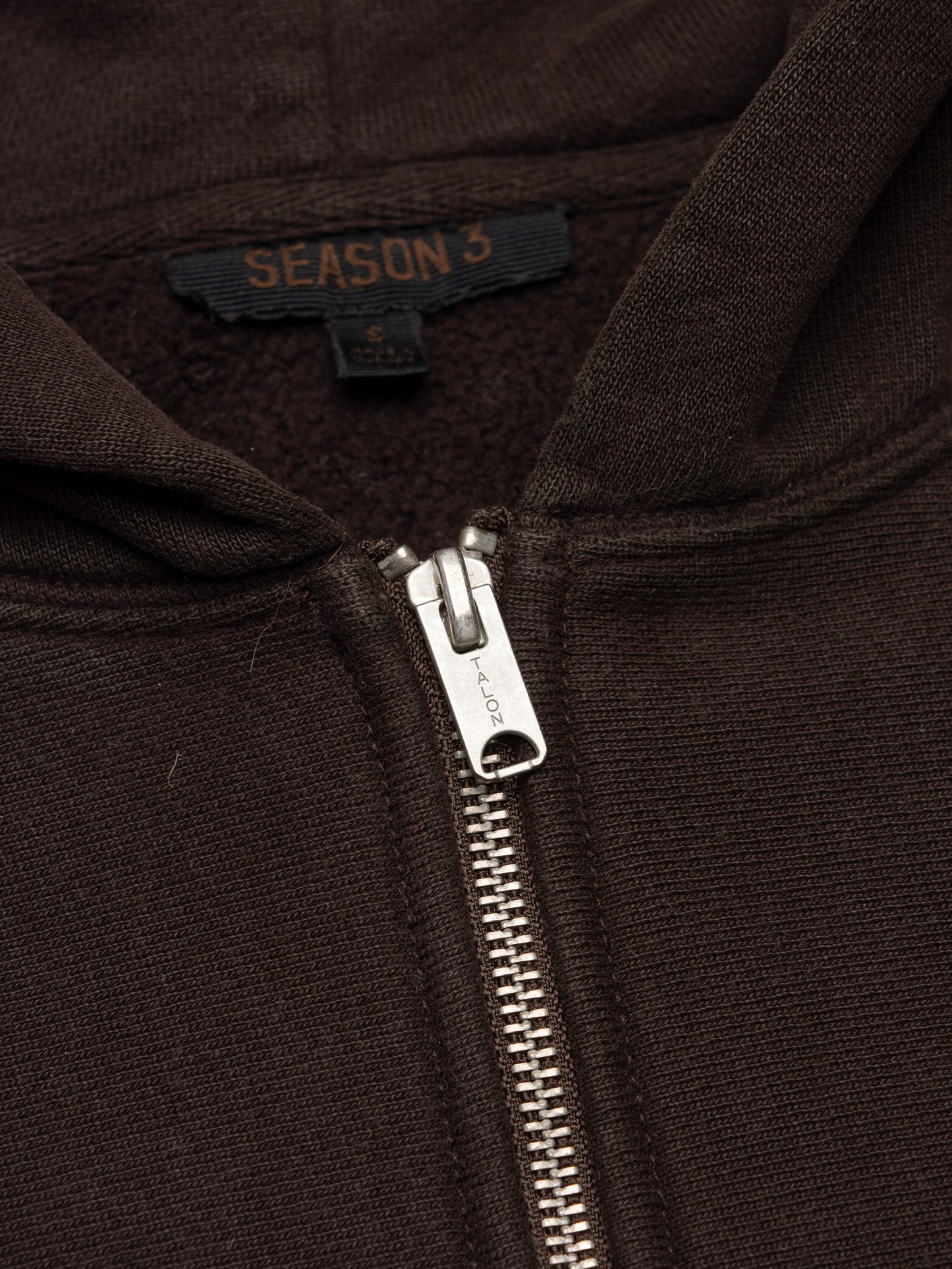 YEEZY Season 3 Onyx Dark zip hoodie - size S