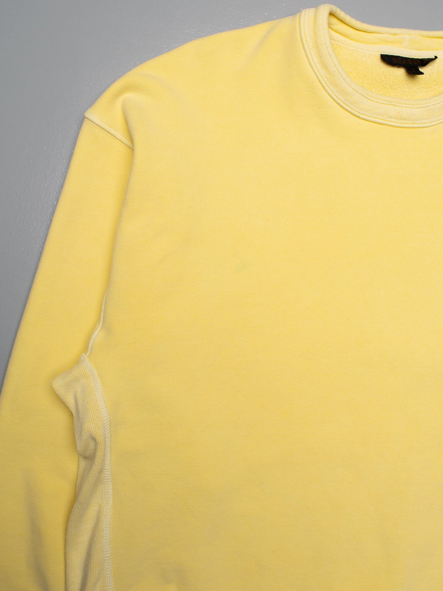 sample YEEZY Season 3 God Sun ribbed crew sweat - size S