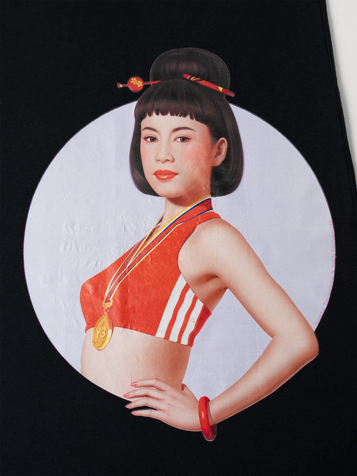 Y-3 X Saeko Tsuemura - S/S 2004 - (sample) Hero dress (black) - size S