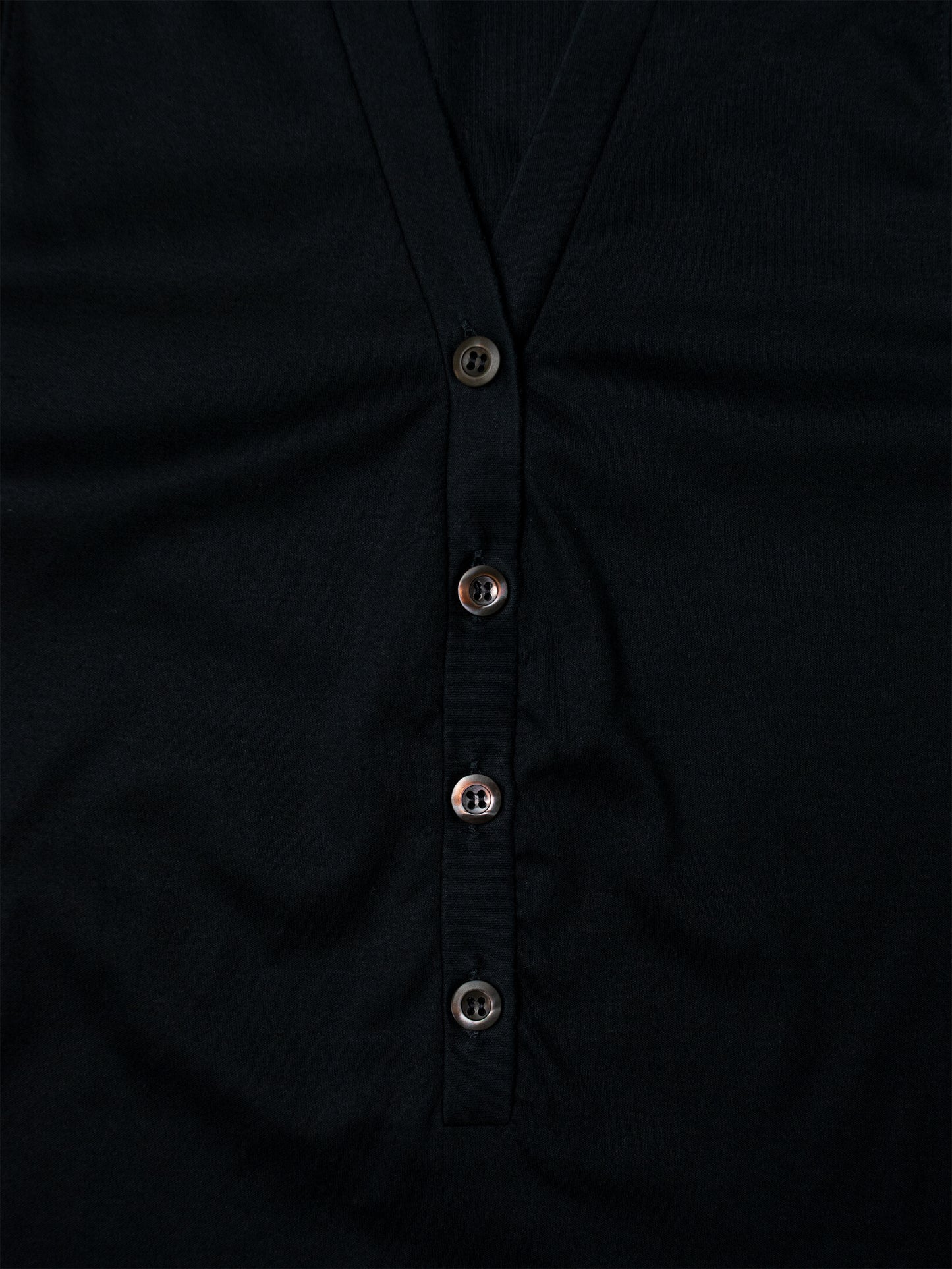Helmut Lang - (vintage) - button-up tank top (dark navy) - women's size 42