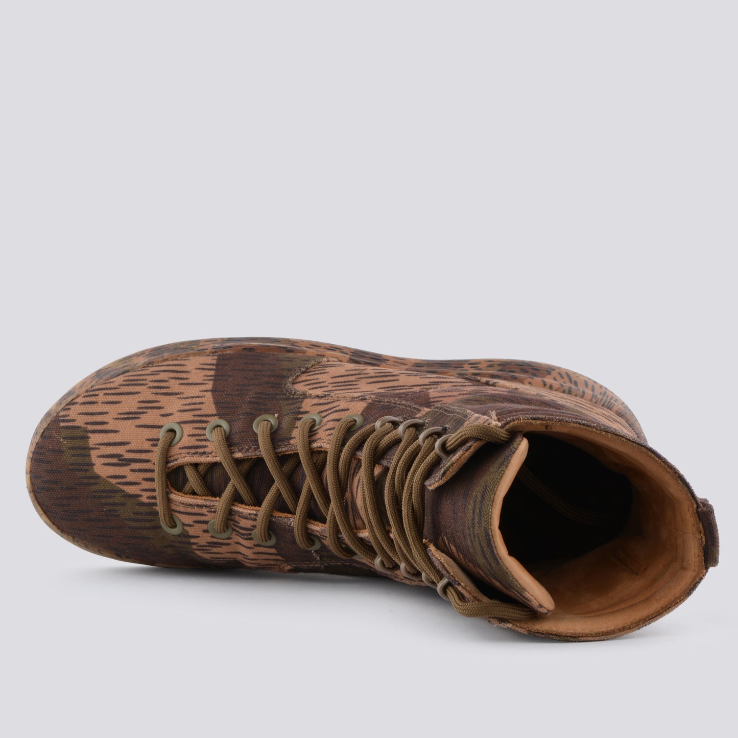 YEEZY Season 6 (2018) - Washed Canvas Military Boot (Splinter Camo) - size 41
