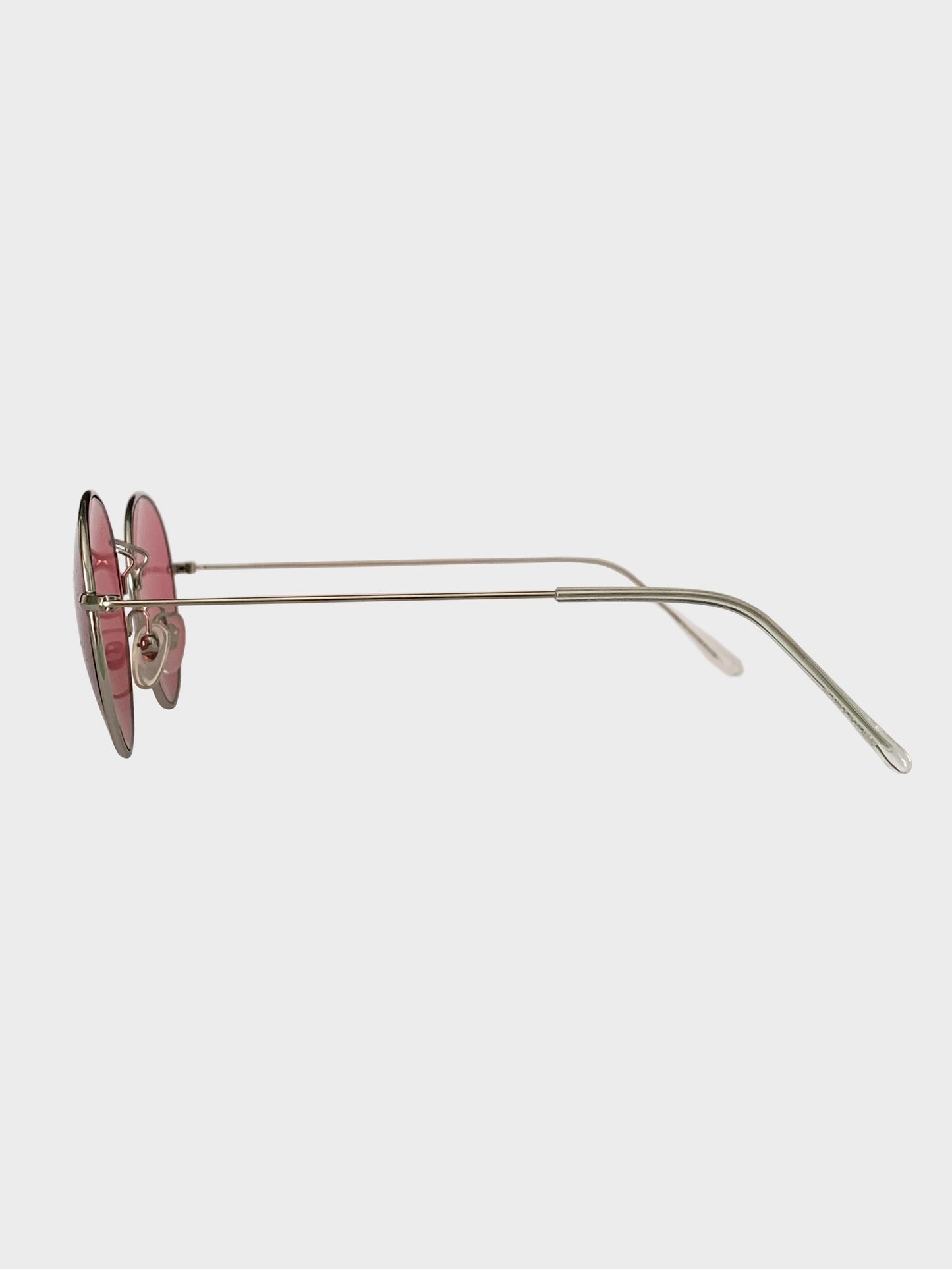 SUPER by Retrosuperfuture X Gosha Rubchinskiy - S/S 2018 - Wire sunglasses (Pink)