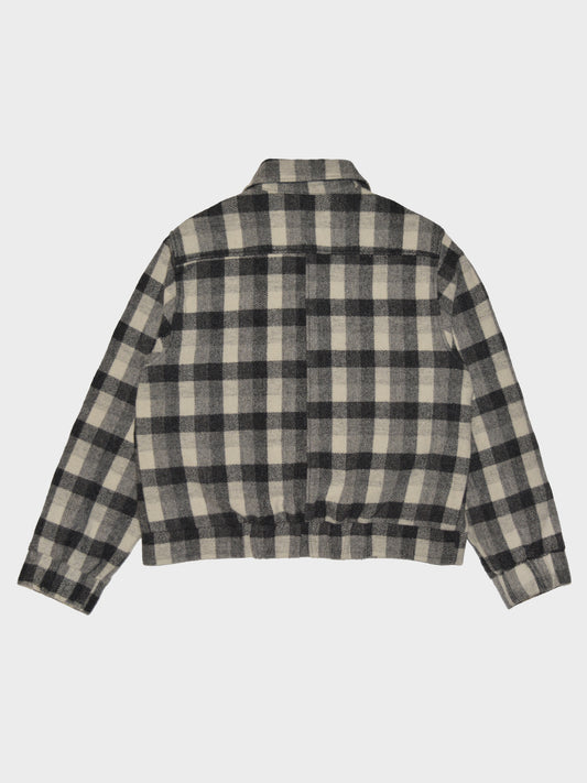 Gosha Rubchinskiy - A/W 2015 - half zip wool jacket - size S