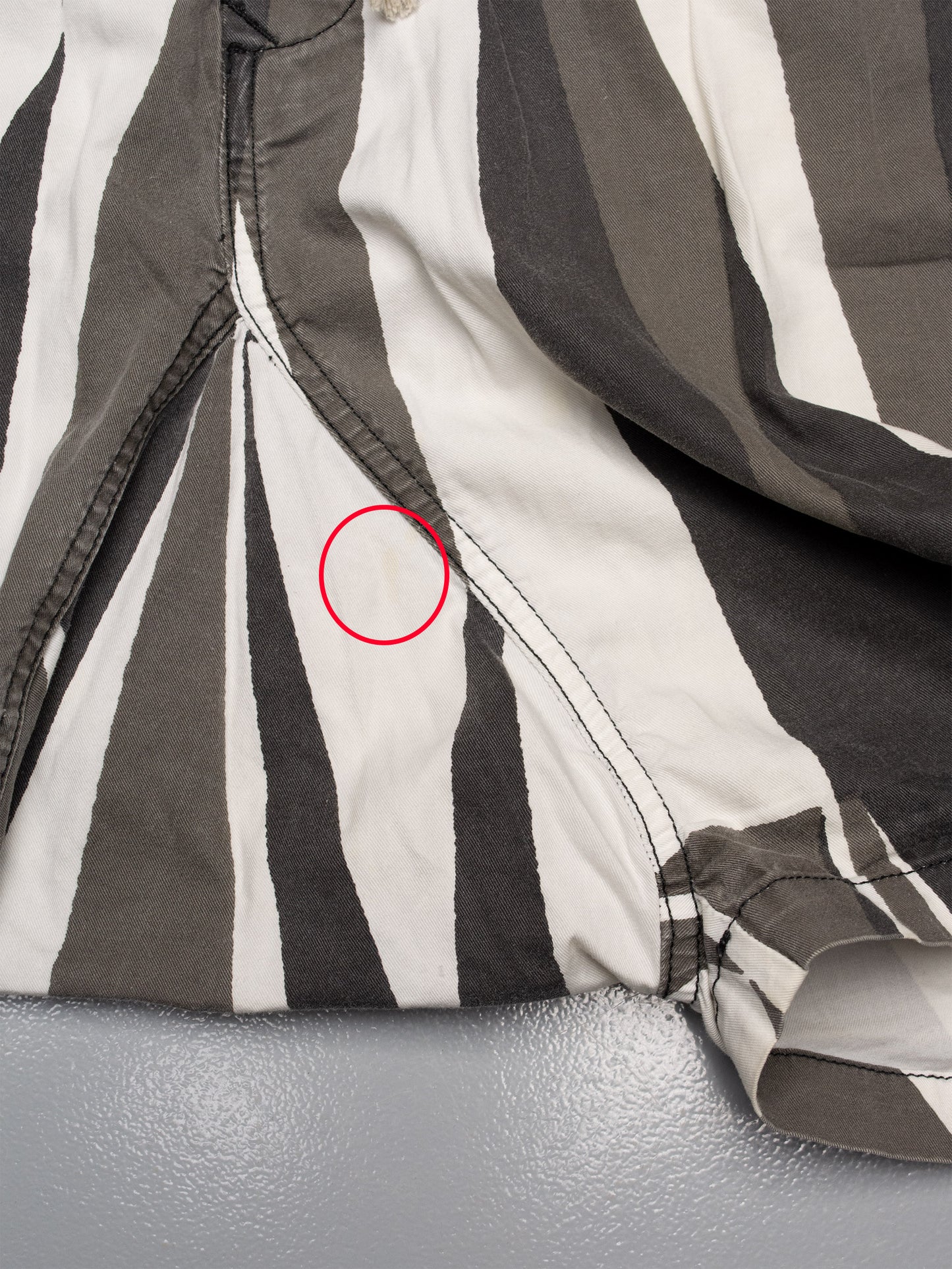 Rick Owens DRKSHDW - S/S 2014 - geometric shorts - men's size M