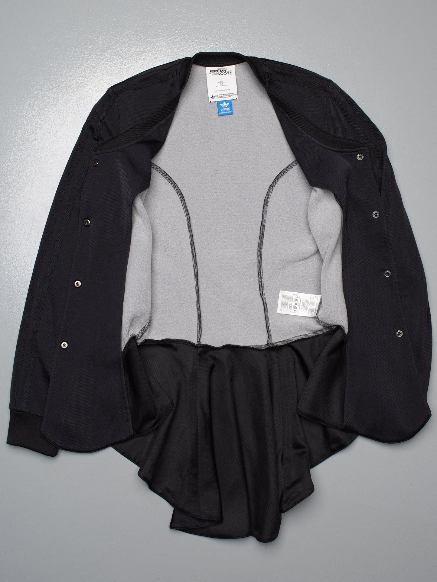adidas Originals by Jeremy Scott - S/S 2011 - Peplum Track Top - size 34