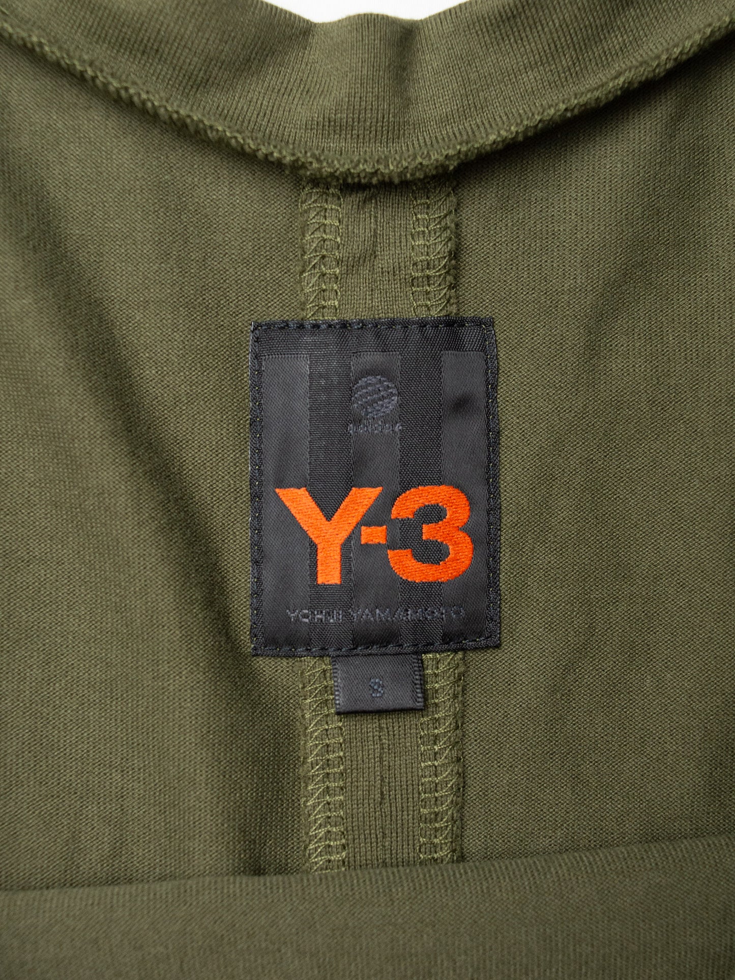 Y-3 - S/S 2003 - women's three stripes tank top (green) - size S