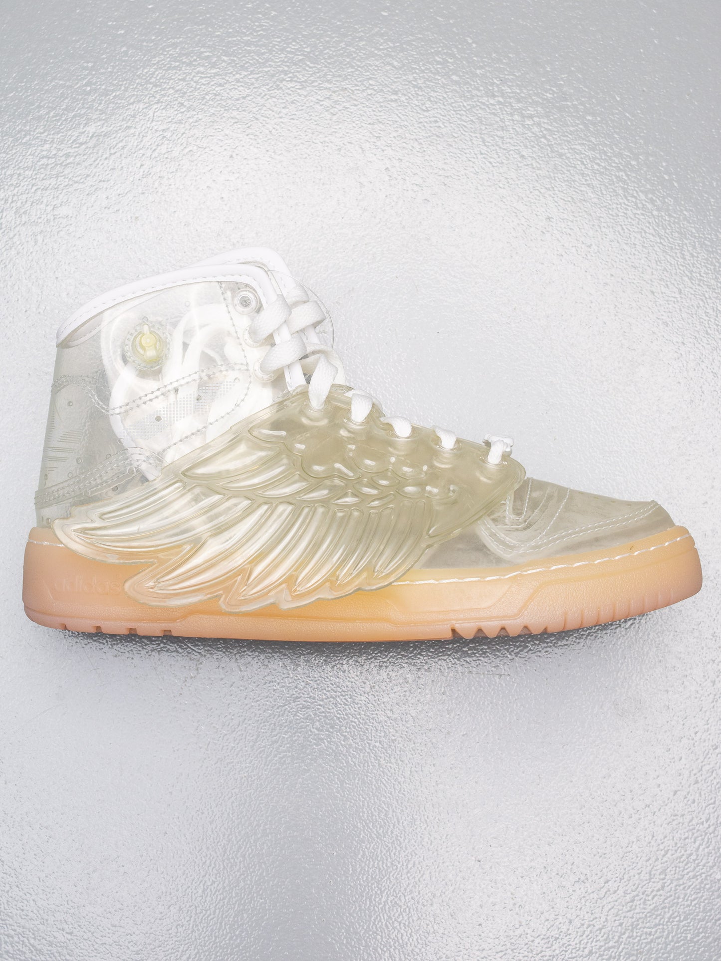 adidas Originals by Jeremy Scott S/S 2011 JS Wings "Clear" - size 39 1/3