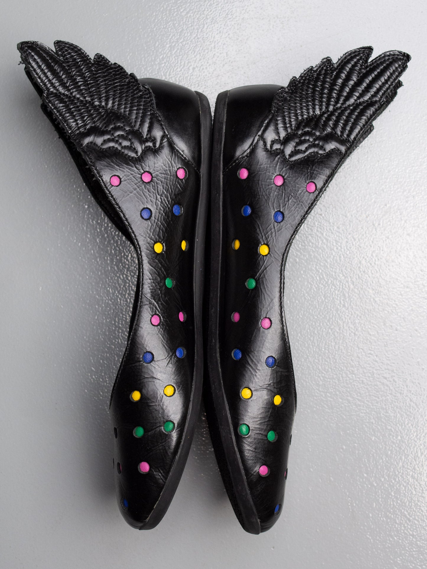 adidas Originals by Jeremy Scott S/S 2011 JS Wings Ballerina Polka Dot - size 39 1/3