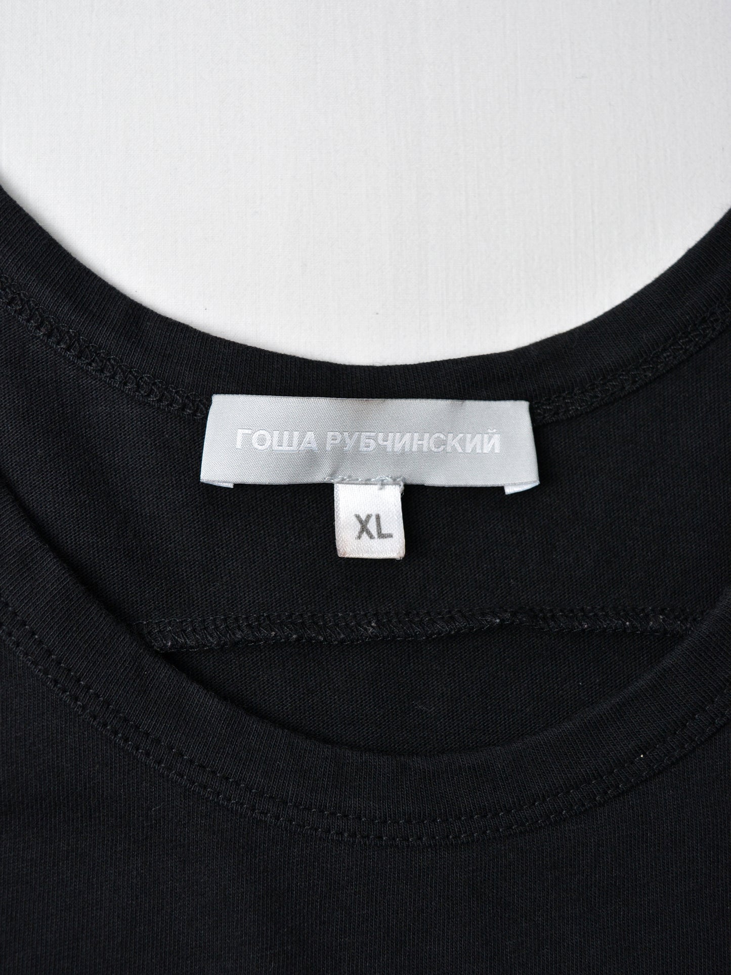 Gosha Rubchinskiy - A/W 2013 - tank top (black) - size XL