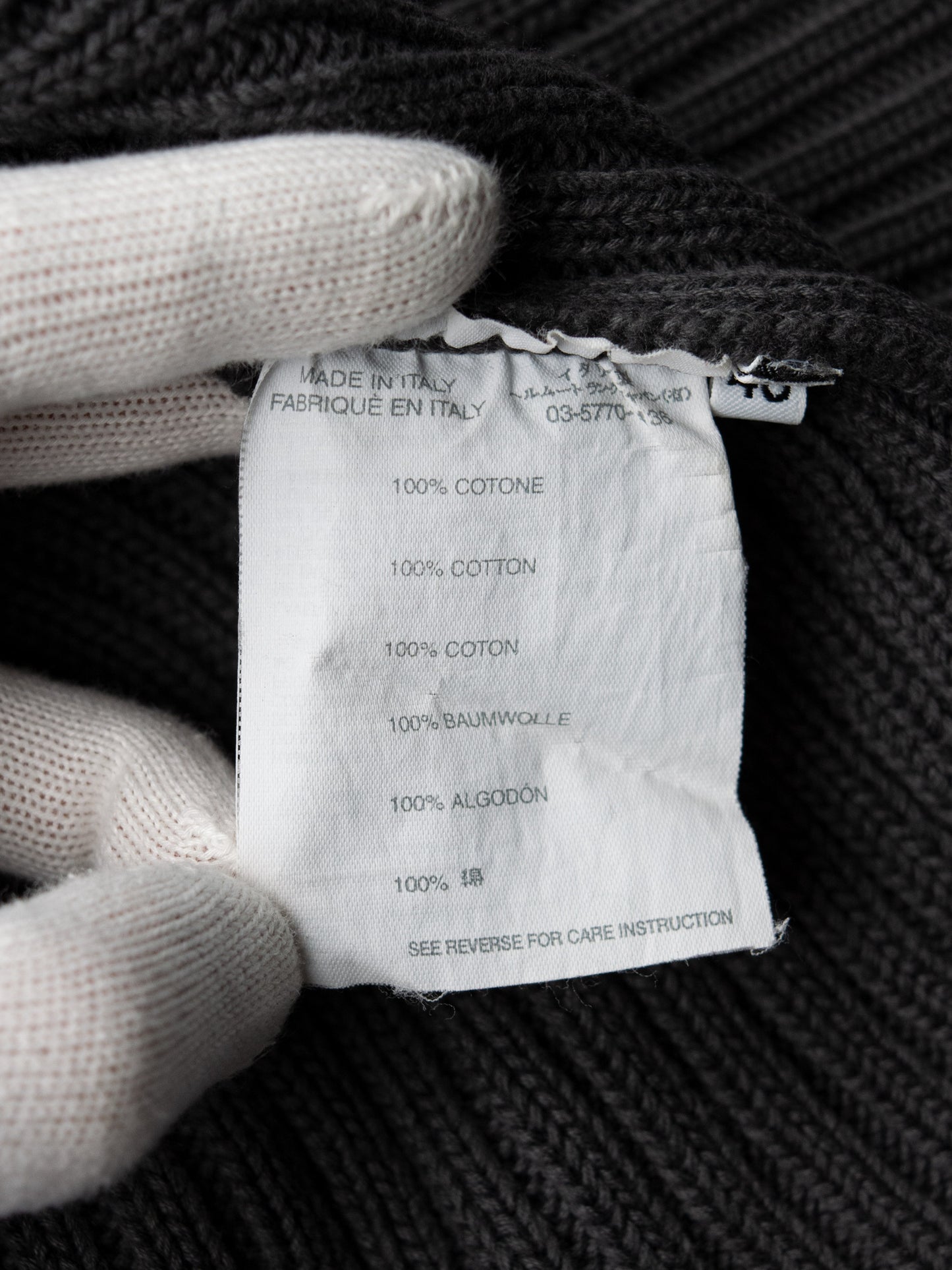 vintage Helmut Lang rib sweater - size 48