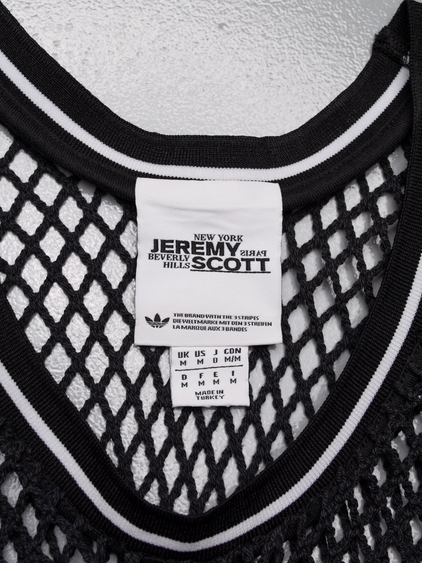 sample adidas Originals by Jeremy Scott net tank top - size M