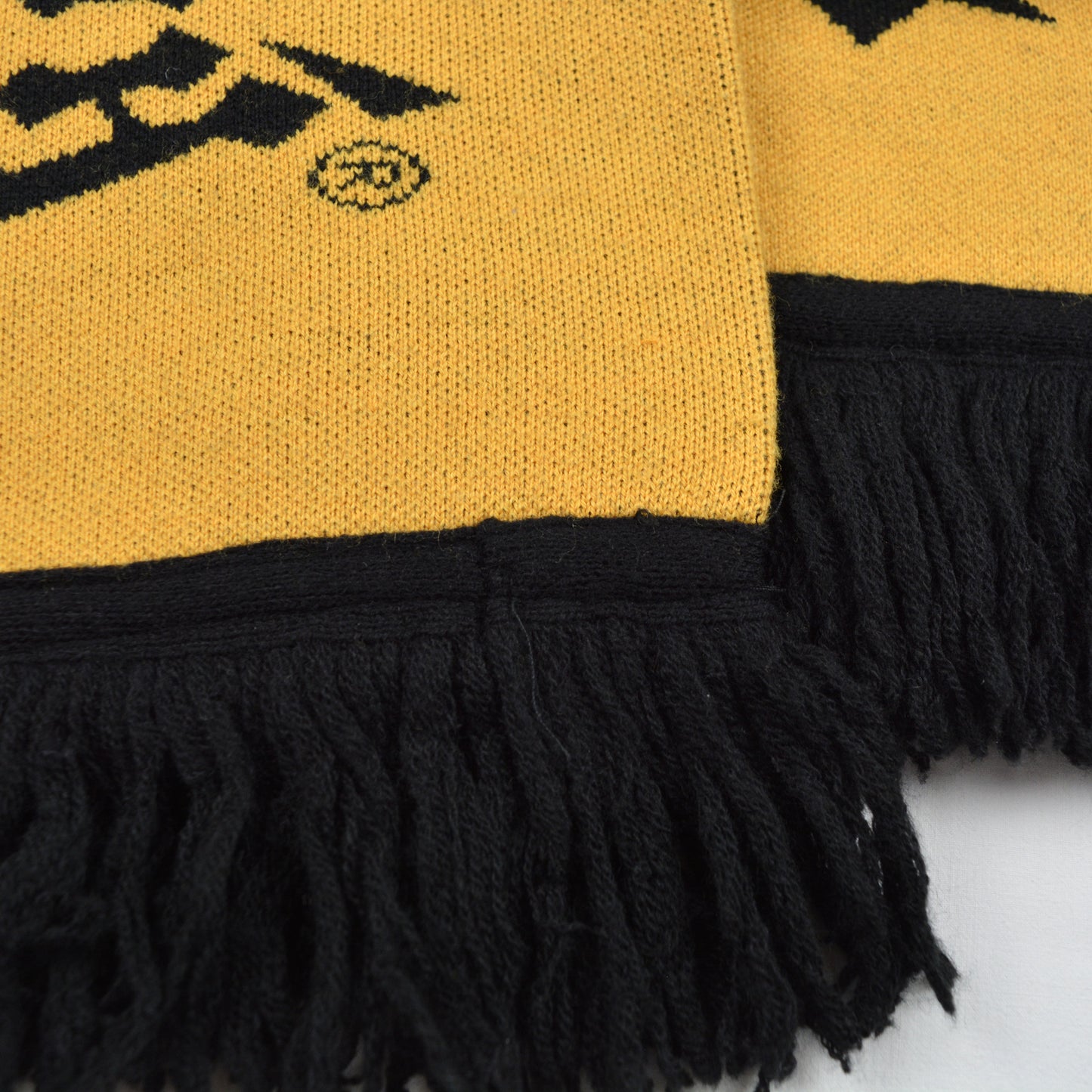 Gosha Rubchinskiy - A/W 2017 - logo maxi scarf (yellow)