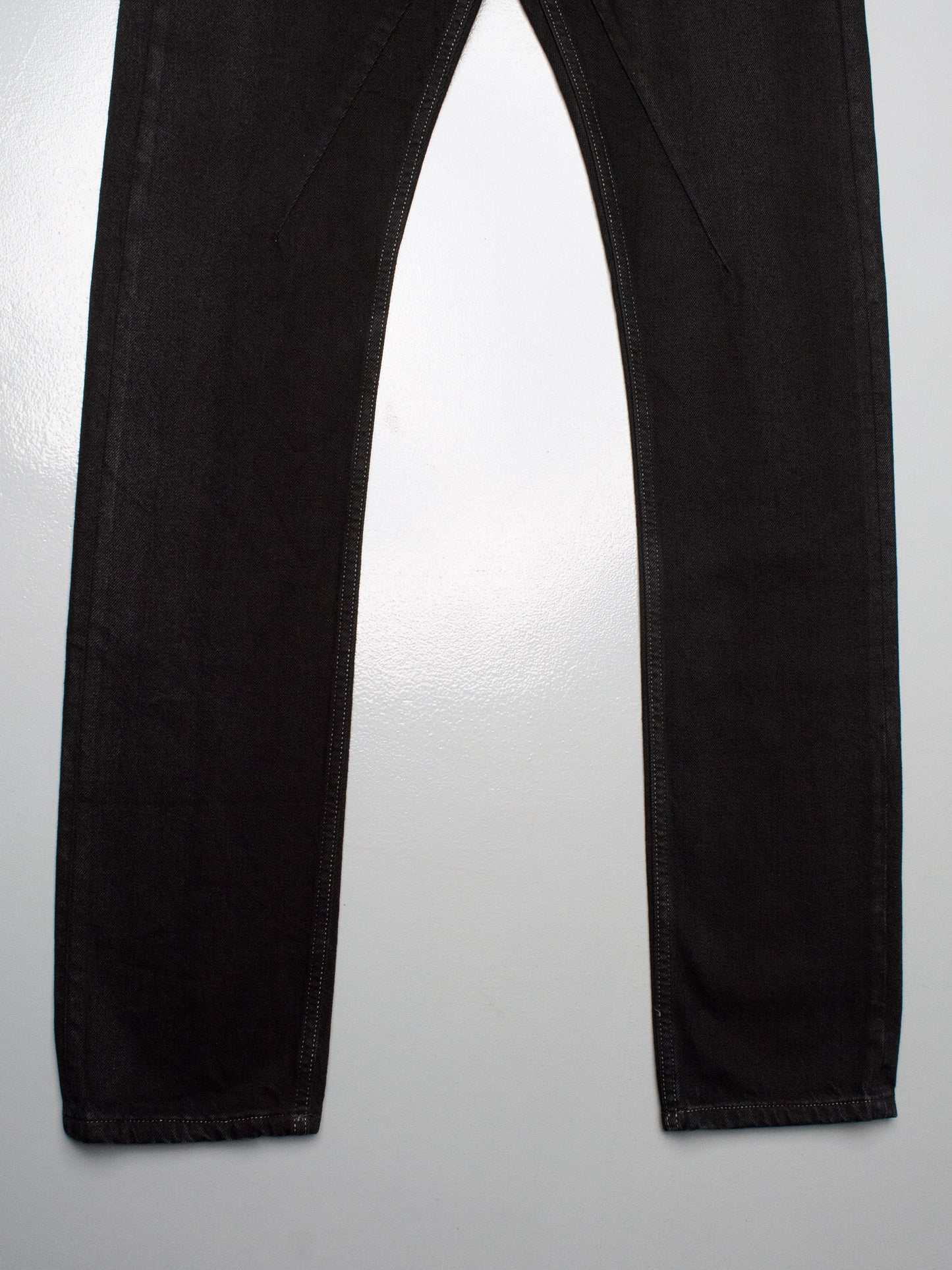 Rick Owens DRKSHDW - A/W 2015 - Detroit cut skinny fit jeans (Blackety Black) - size 29