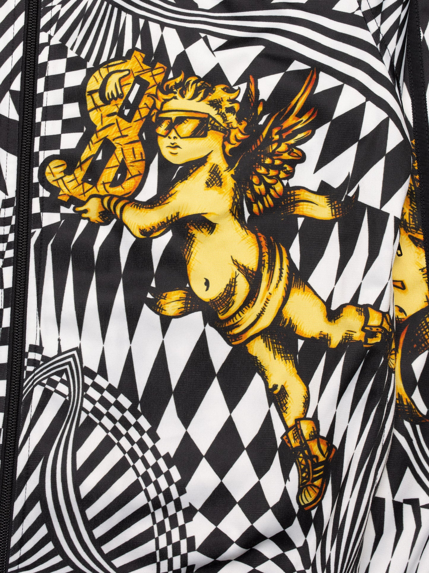 adidas Originals by Jeremy Scott - A/W 2013 - opart track jacket - men's size M