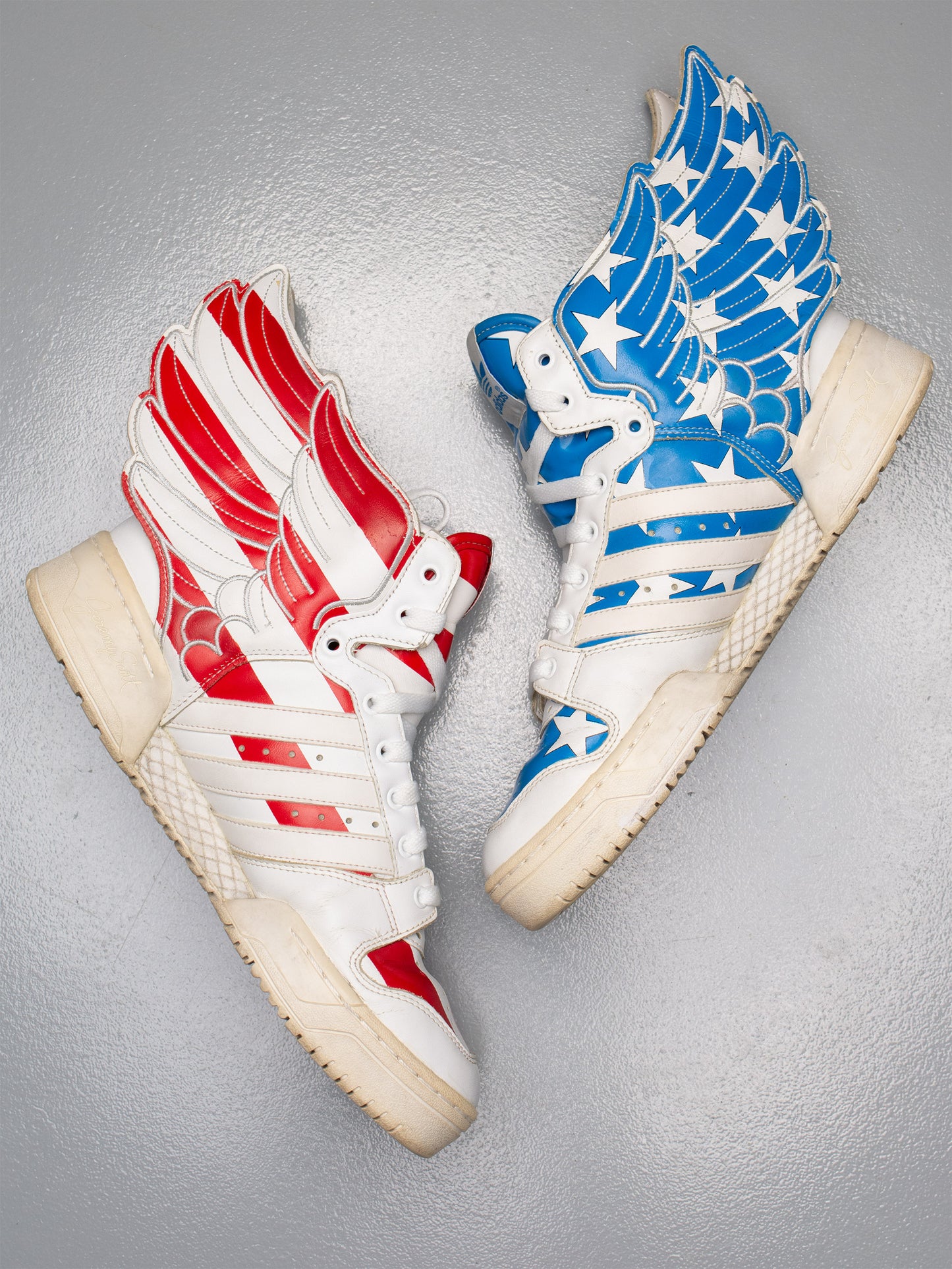 adidas Originals by Jeremy Scott S/S 2012 JS Wings 2.0 "Stars & Stripes" - size 42