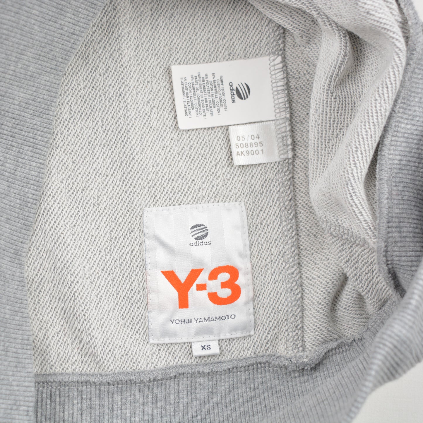 Y-3 - A/W 2004 - crewneck sweatshirt - size XS