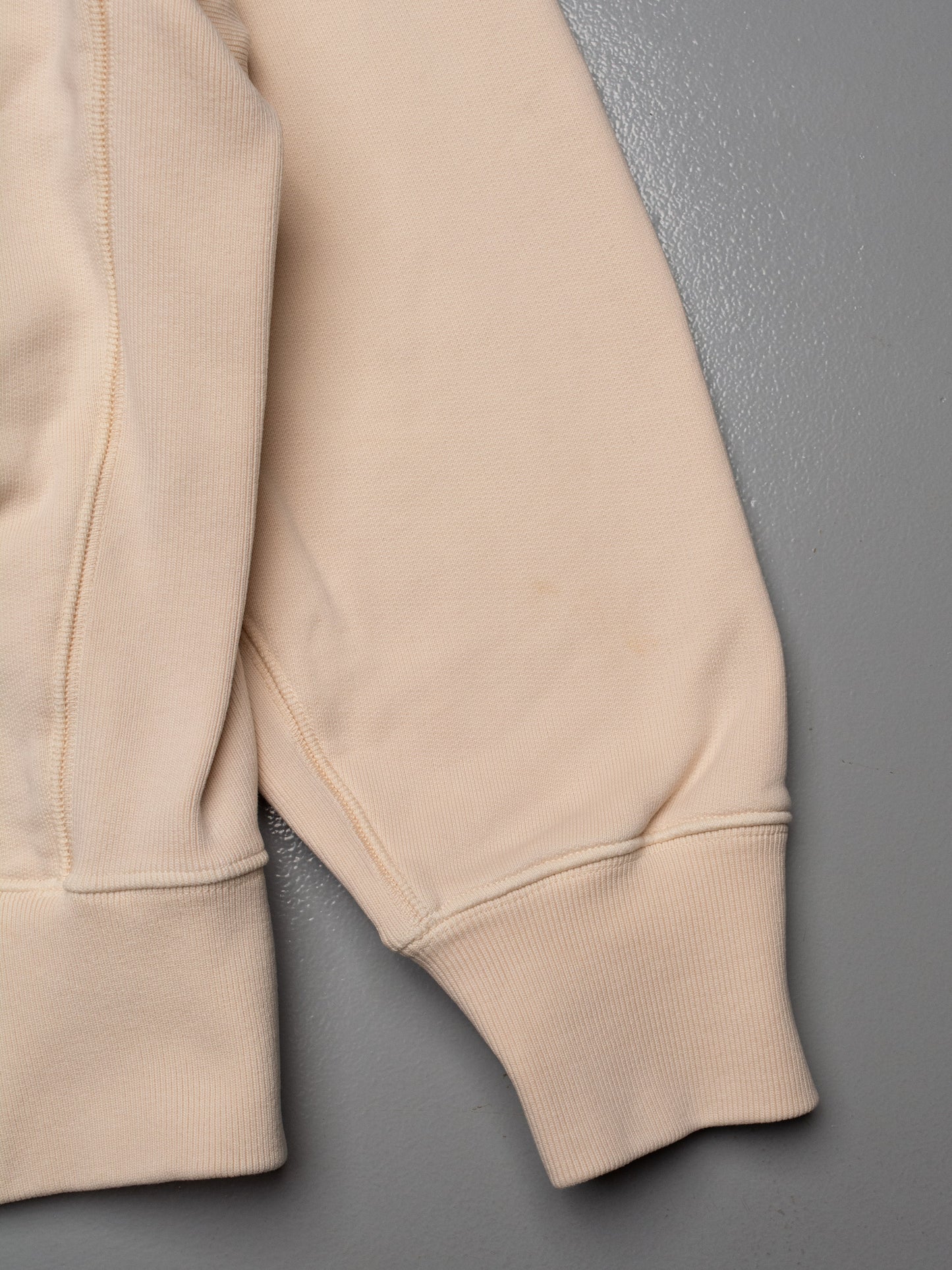 YEEZY Season 4 (2017) - Light Sand zip-up hoodie - size S
